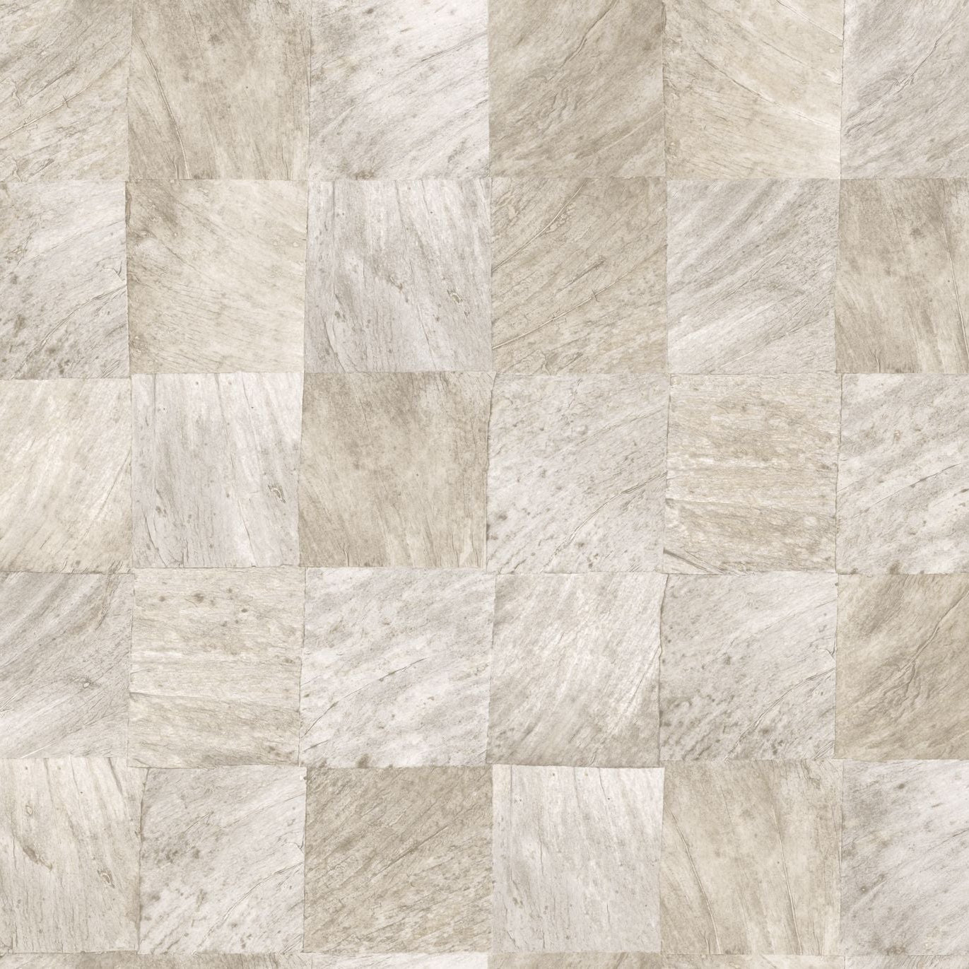 Strukturierte Tapete mit geometrischem Muster, die Holz imitiert - ABALE - PERLE perlmuttfarben