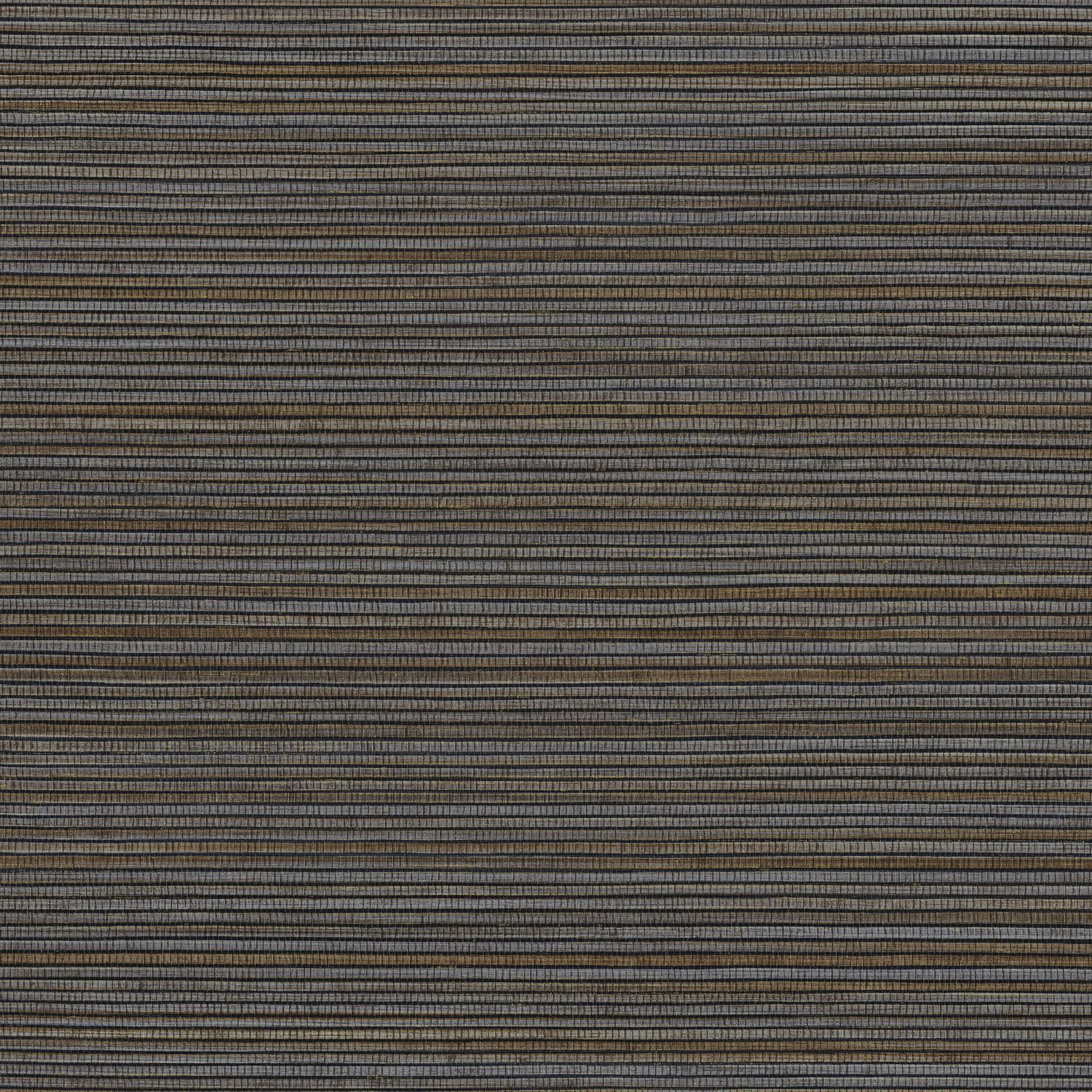 Structural wallpaper imitating plant canvas PANDAN - MARINE MORDORE dark brown