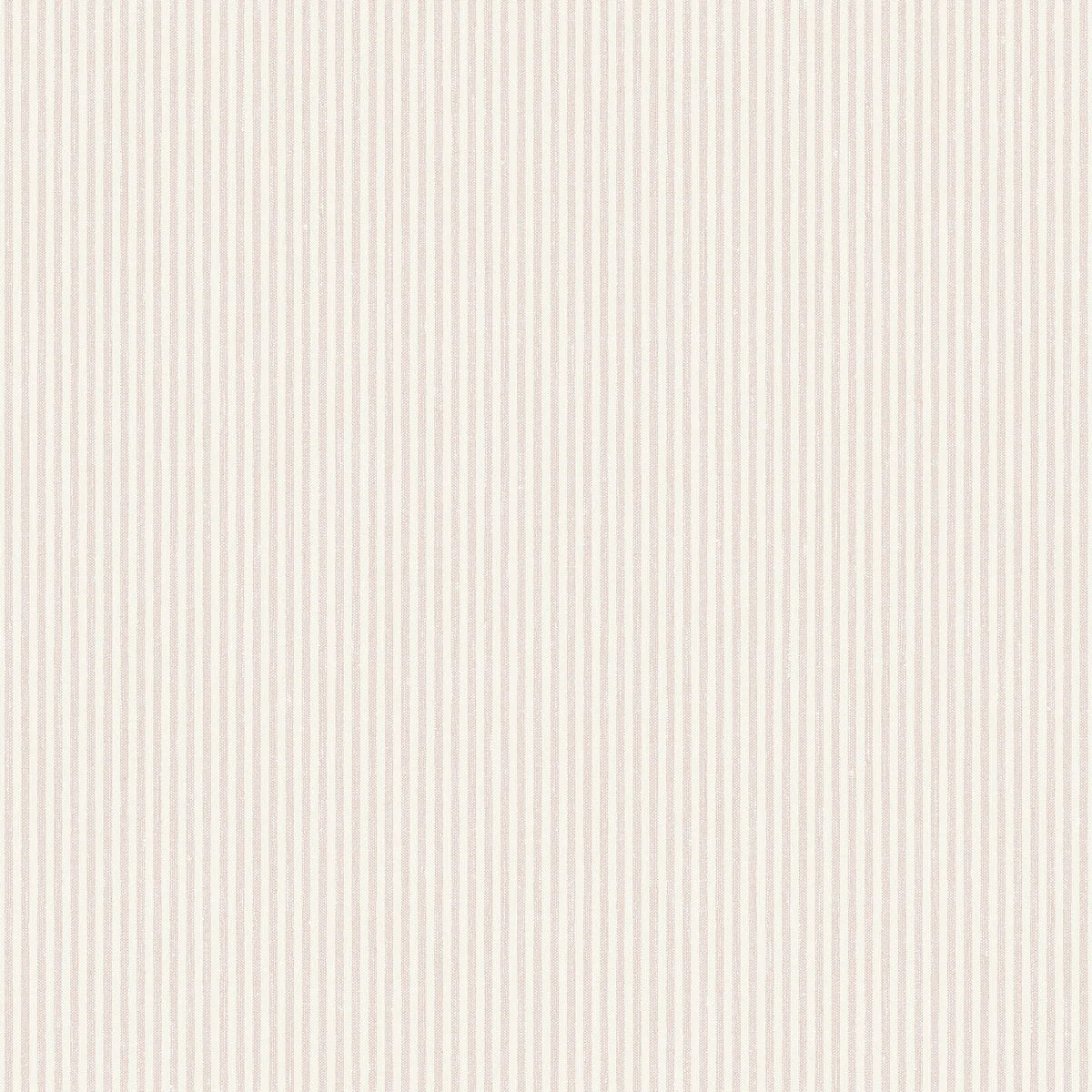 Structural wallpaper imitating striped linen POLKA STRIPE pink with beige