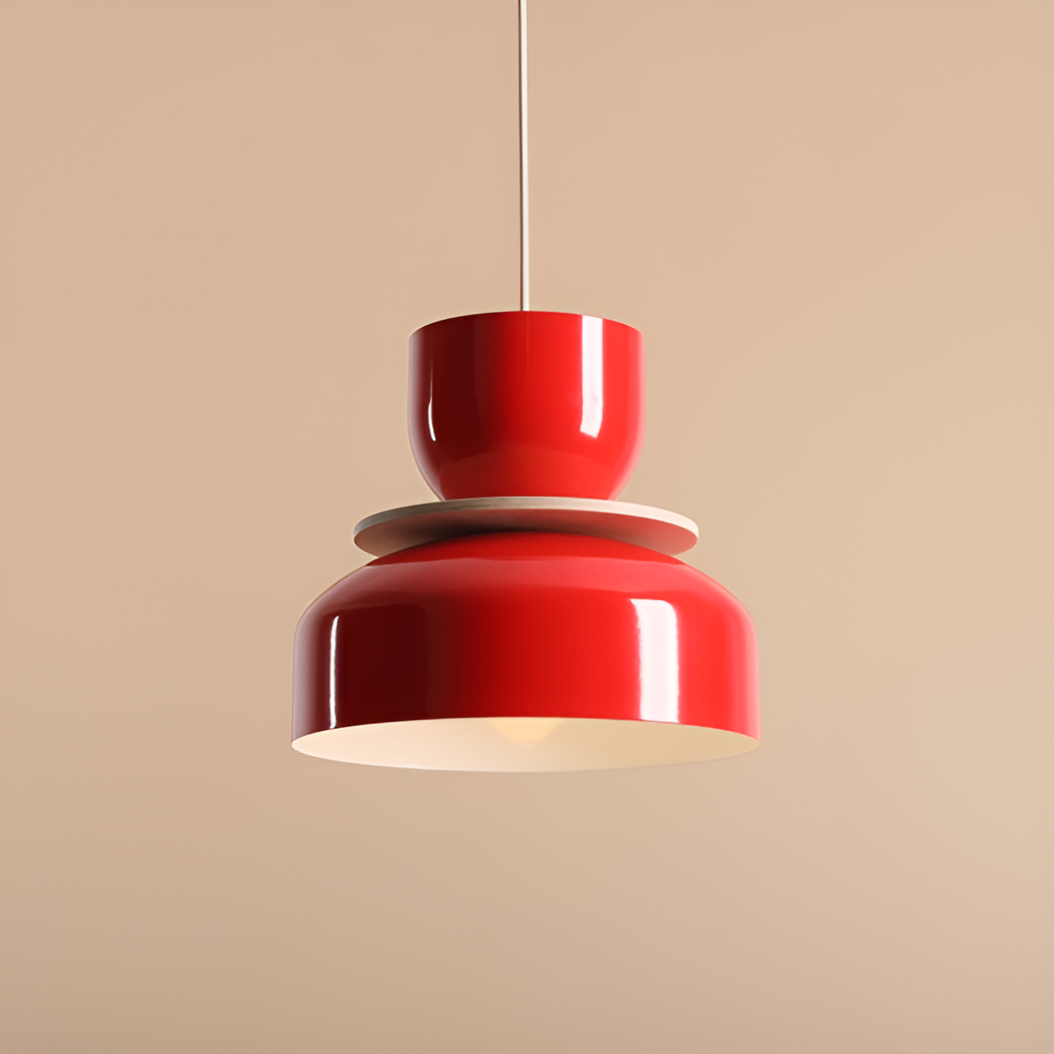 Hanging lamp UTO red