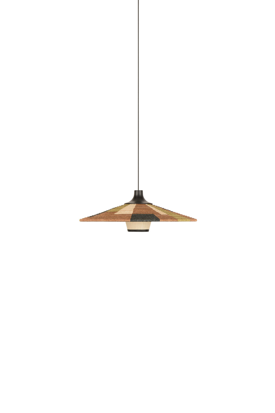 Hängende Lampe -braune Papagei