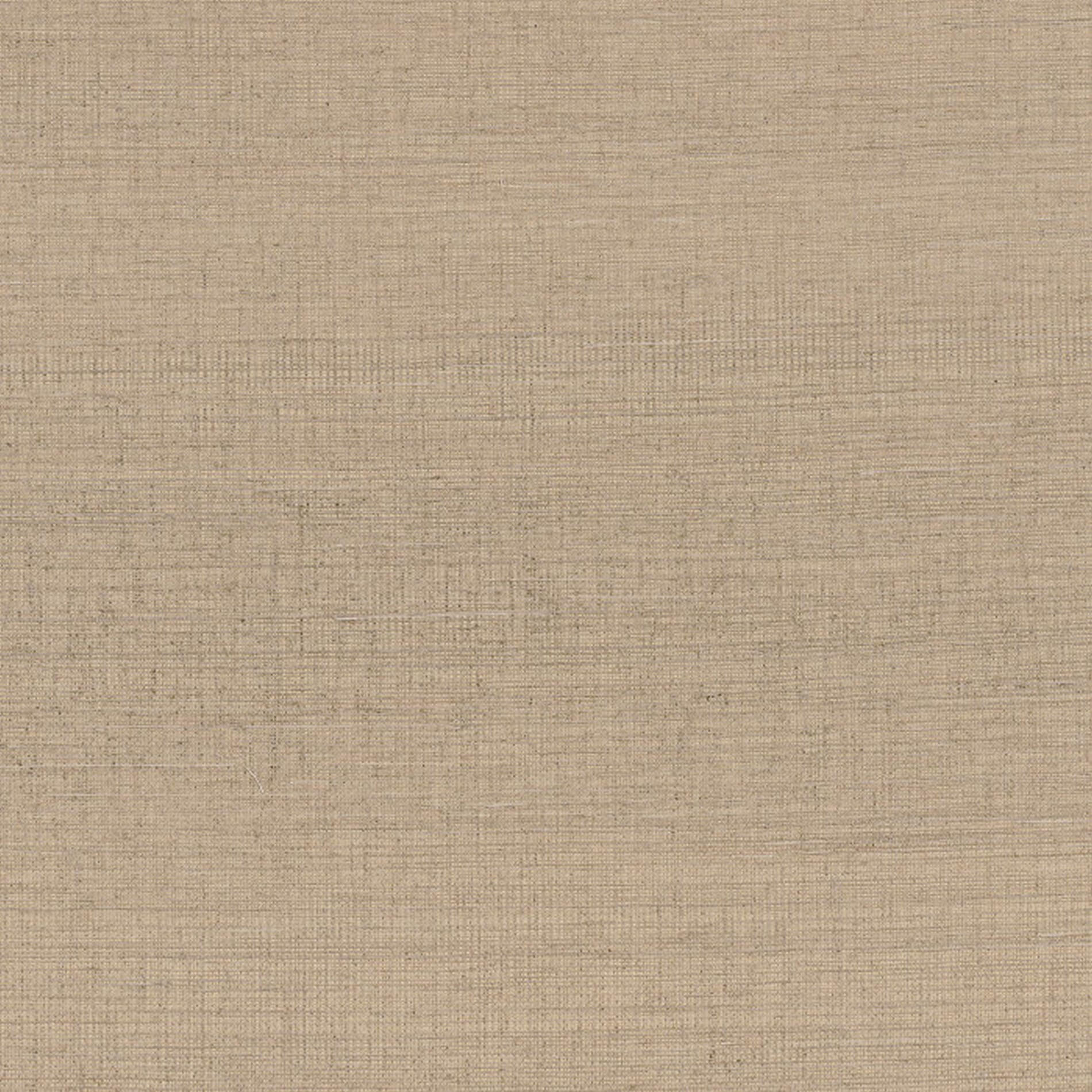 Natural structural wallpaper made from plant fibers DESERTI - HAVANE tobacco brown
