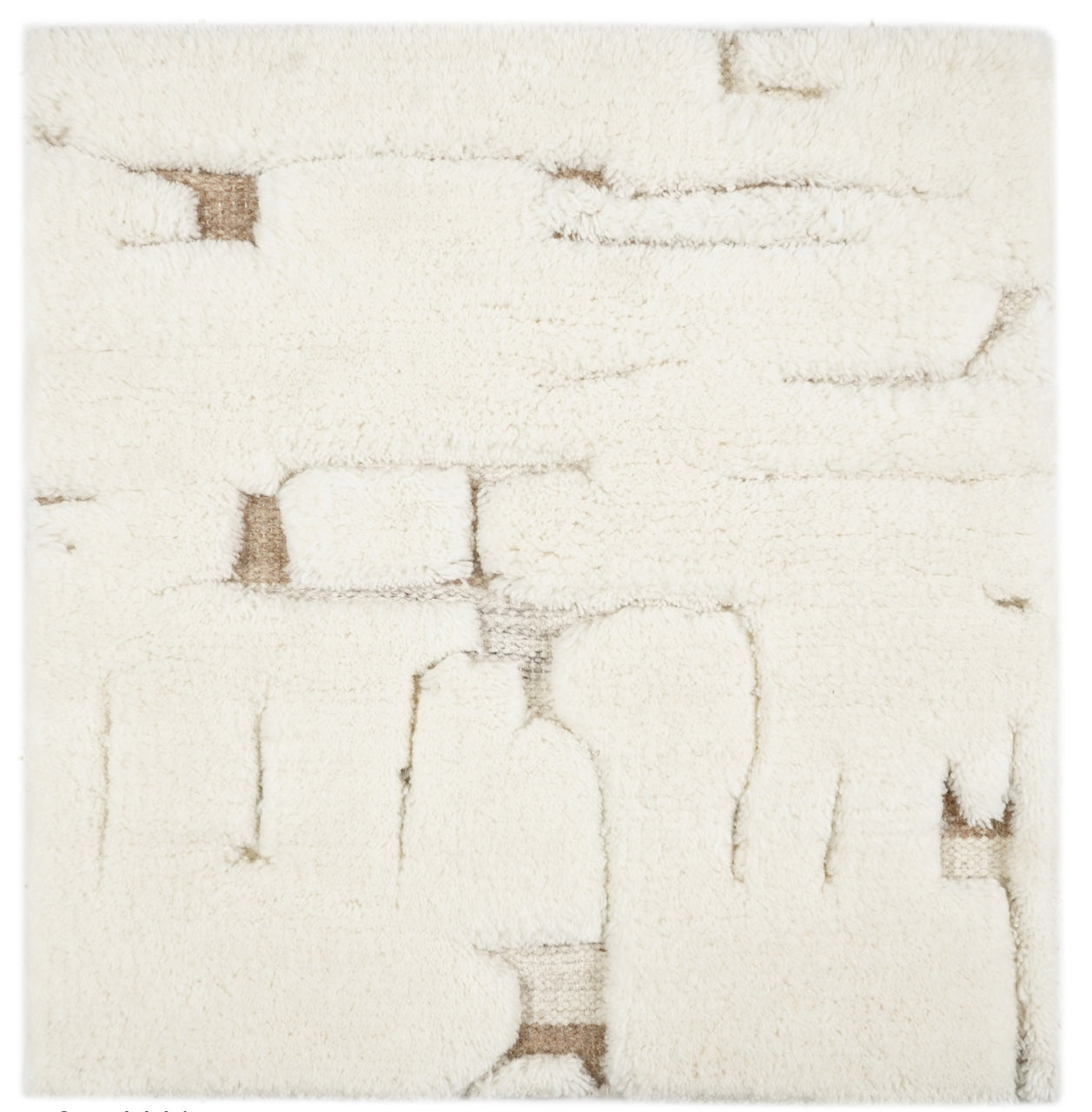 MEHRAN Rug Broken White