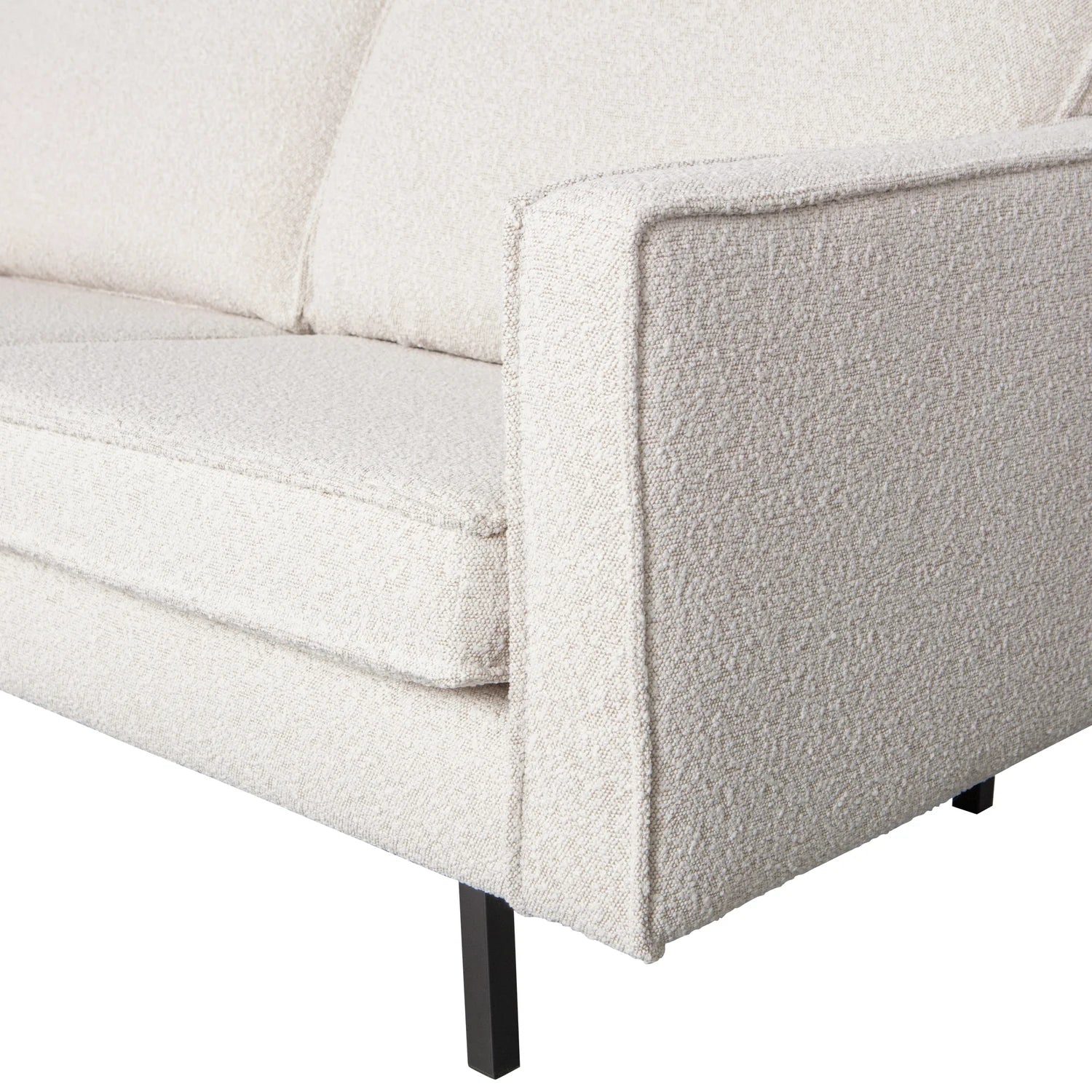 3-Sitzer-Sofa Rodeo Cream Bouclé