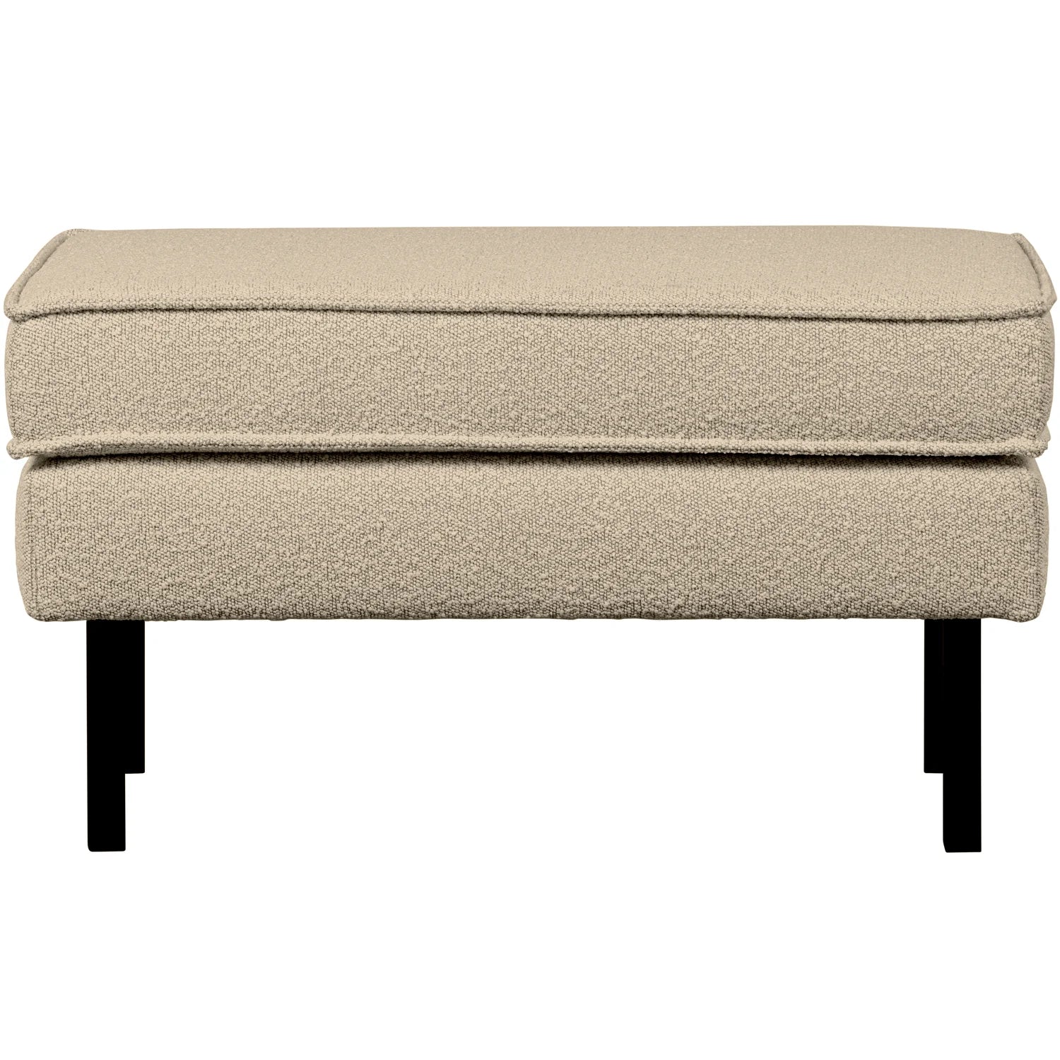 Rodeo beige Bouclé footrest