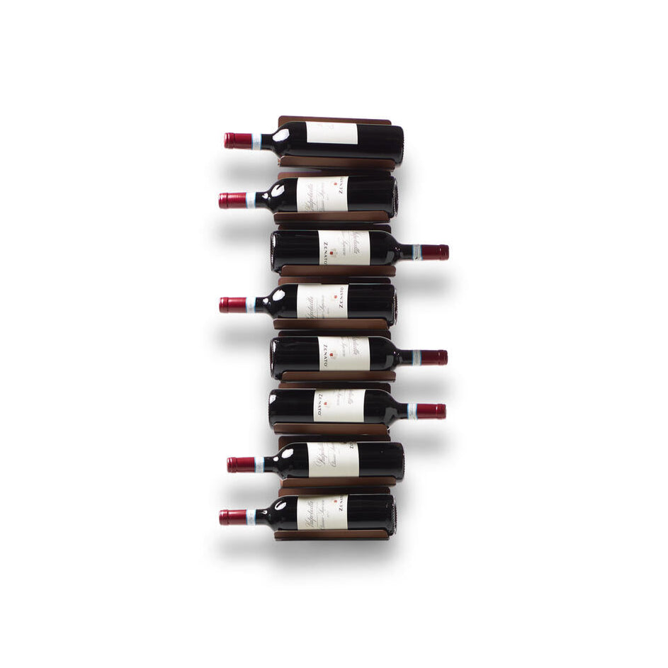 Hängeständer für Wein PTOLOMEO VINO braun