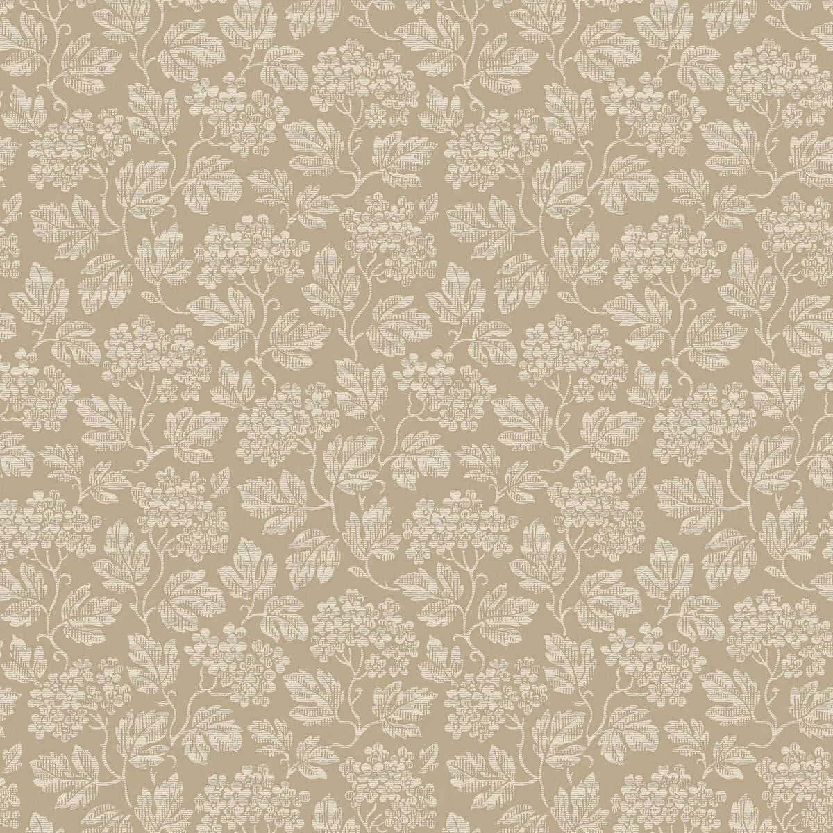 Vlies-Tapete mit pflanzlichem Muster HAGTORN beige
