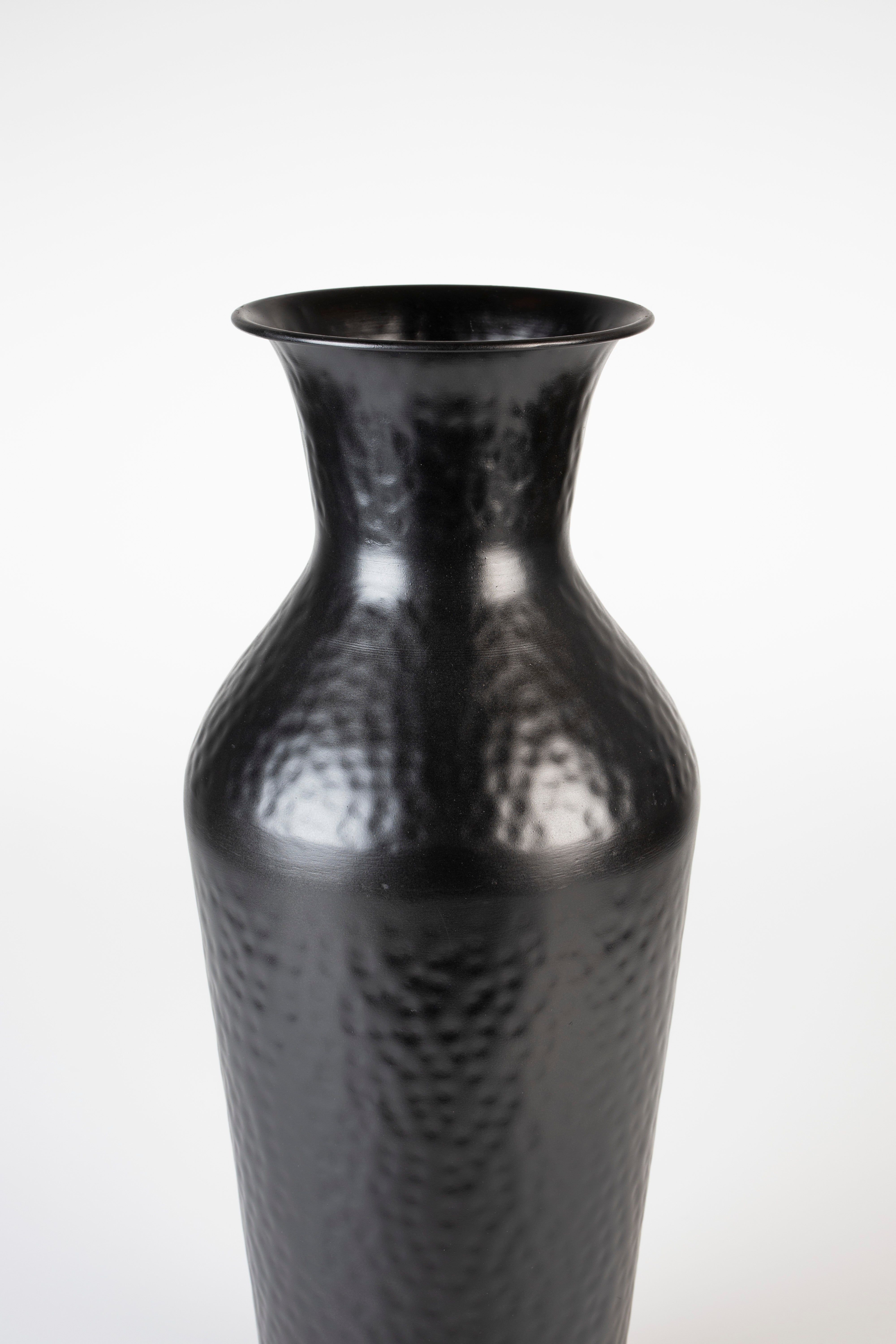 Vase DUNJA schwarz