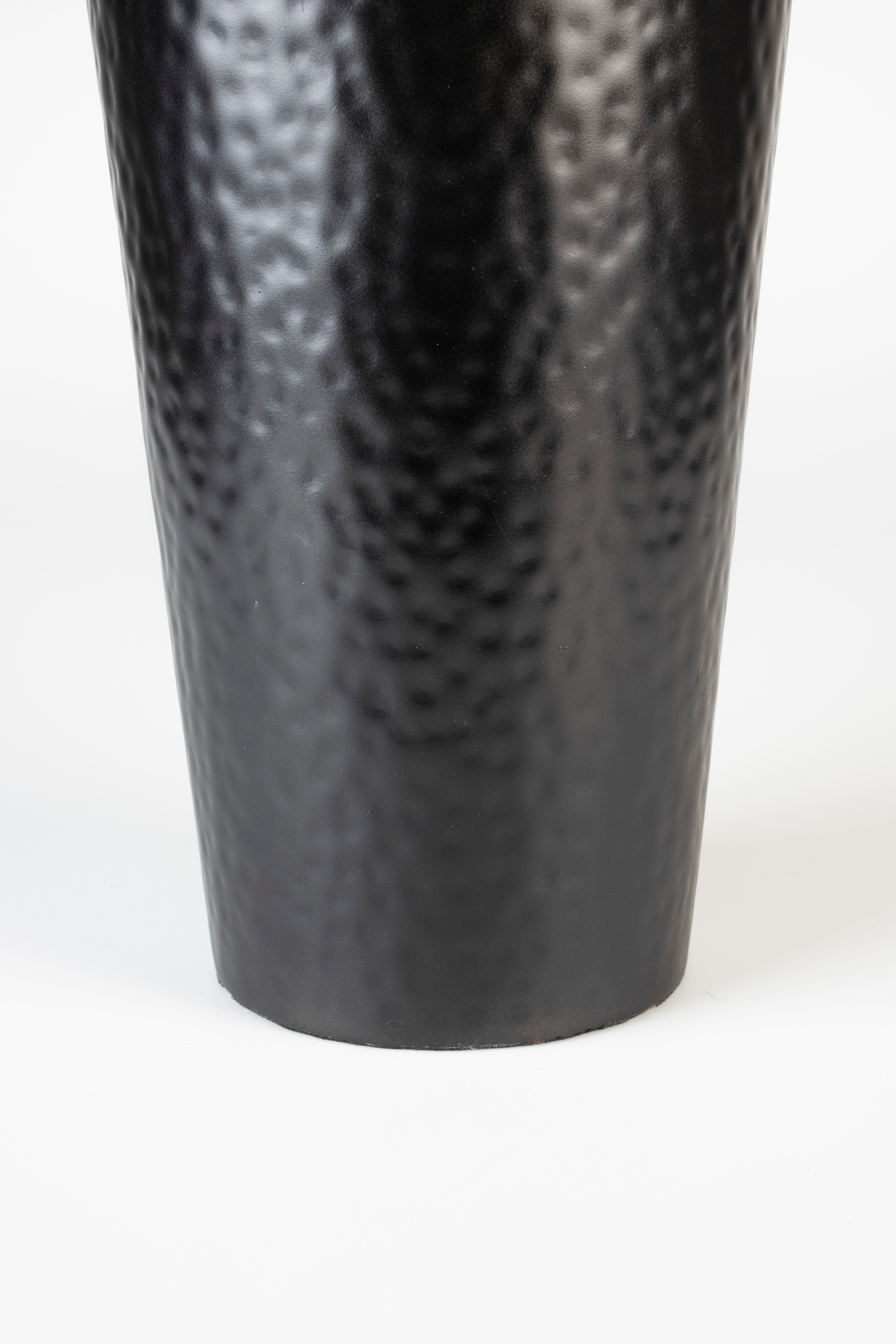 Vase DUNJA schwarz