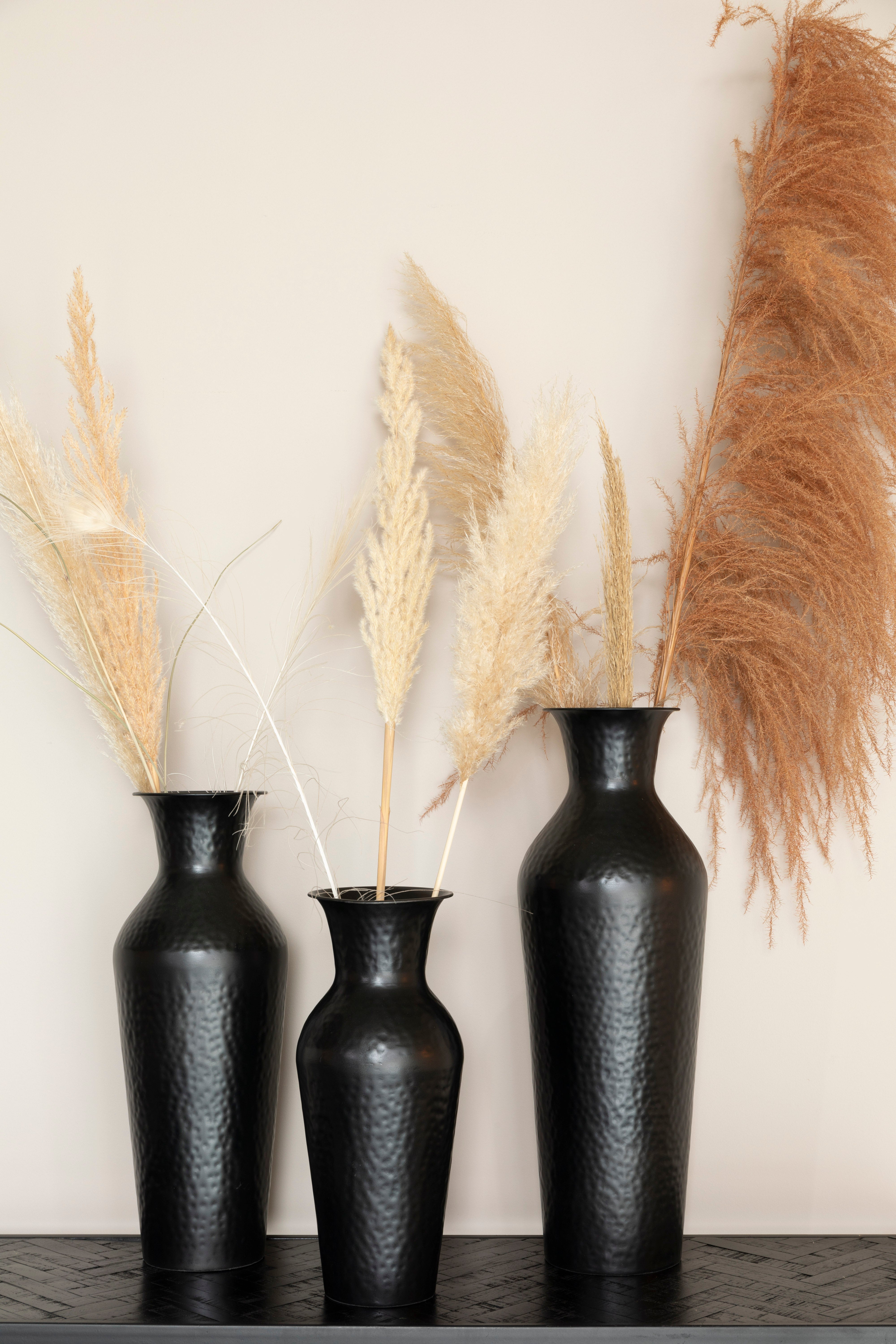 Vase DUNJA schwarz