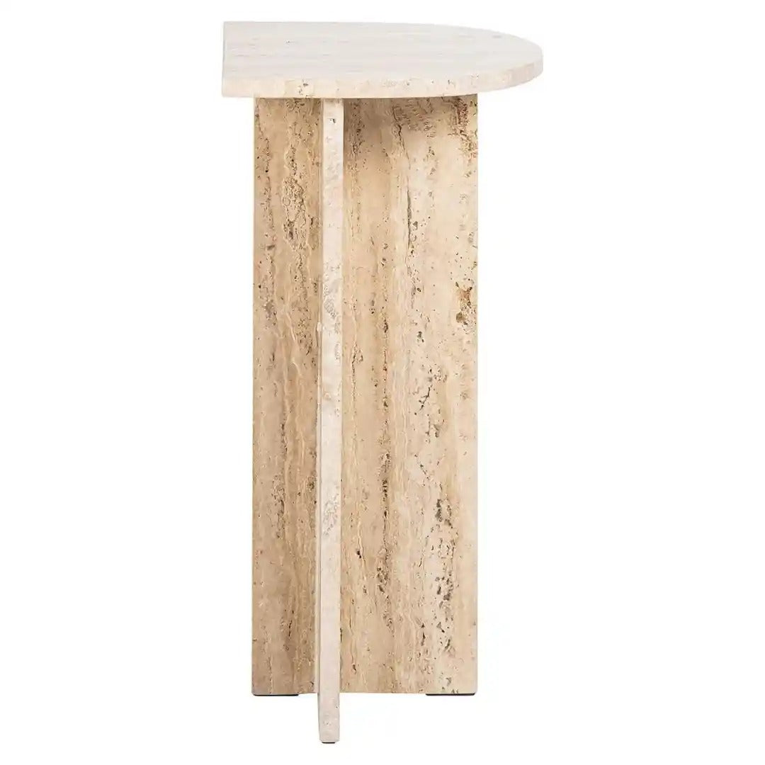 Beistelltisch COSTELLO beige Travertin