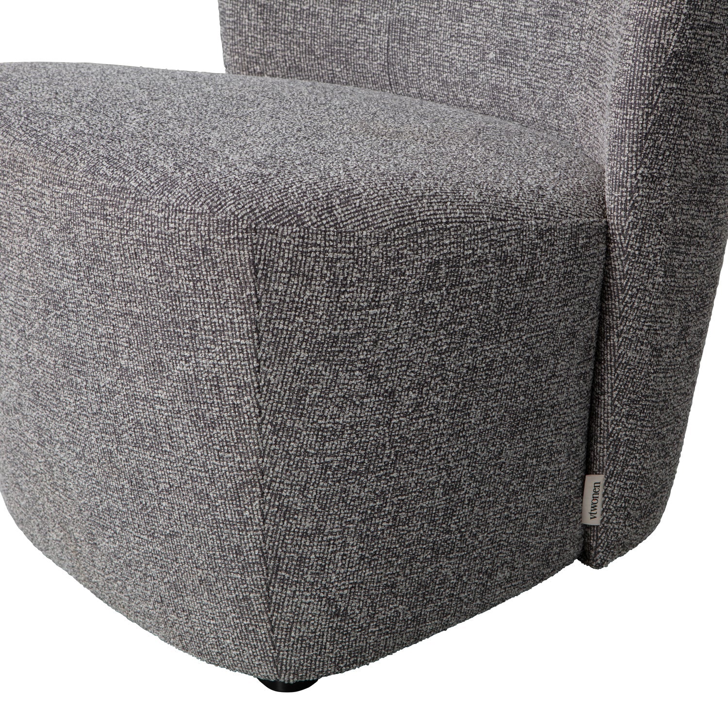 Sessel LOFTY grauem Melange