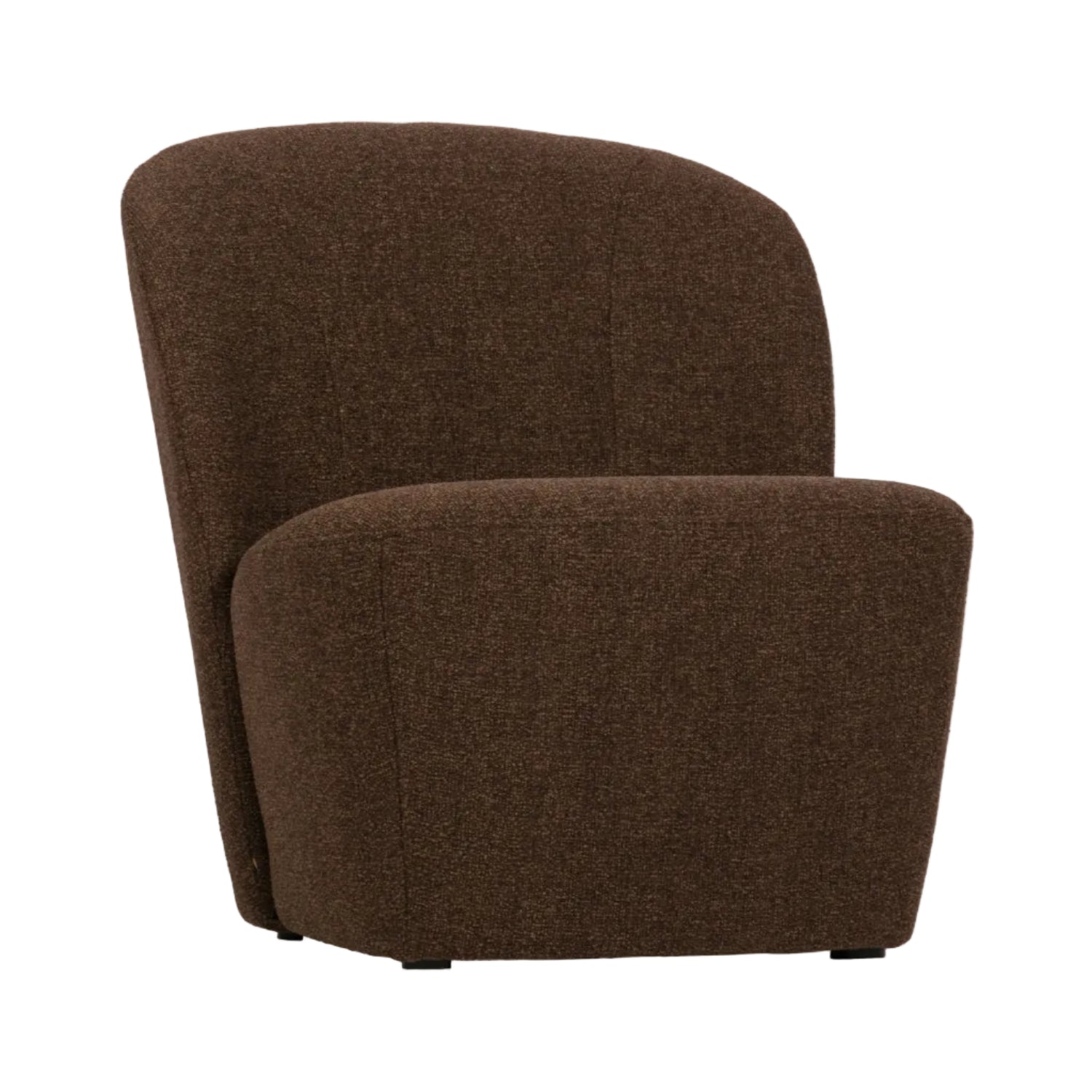 LOFTY Armchair in Brown Melange