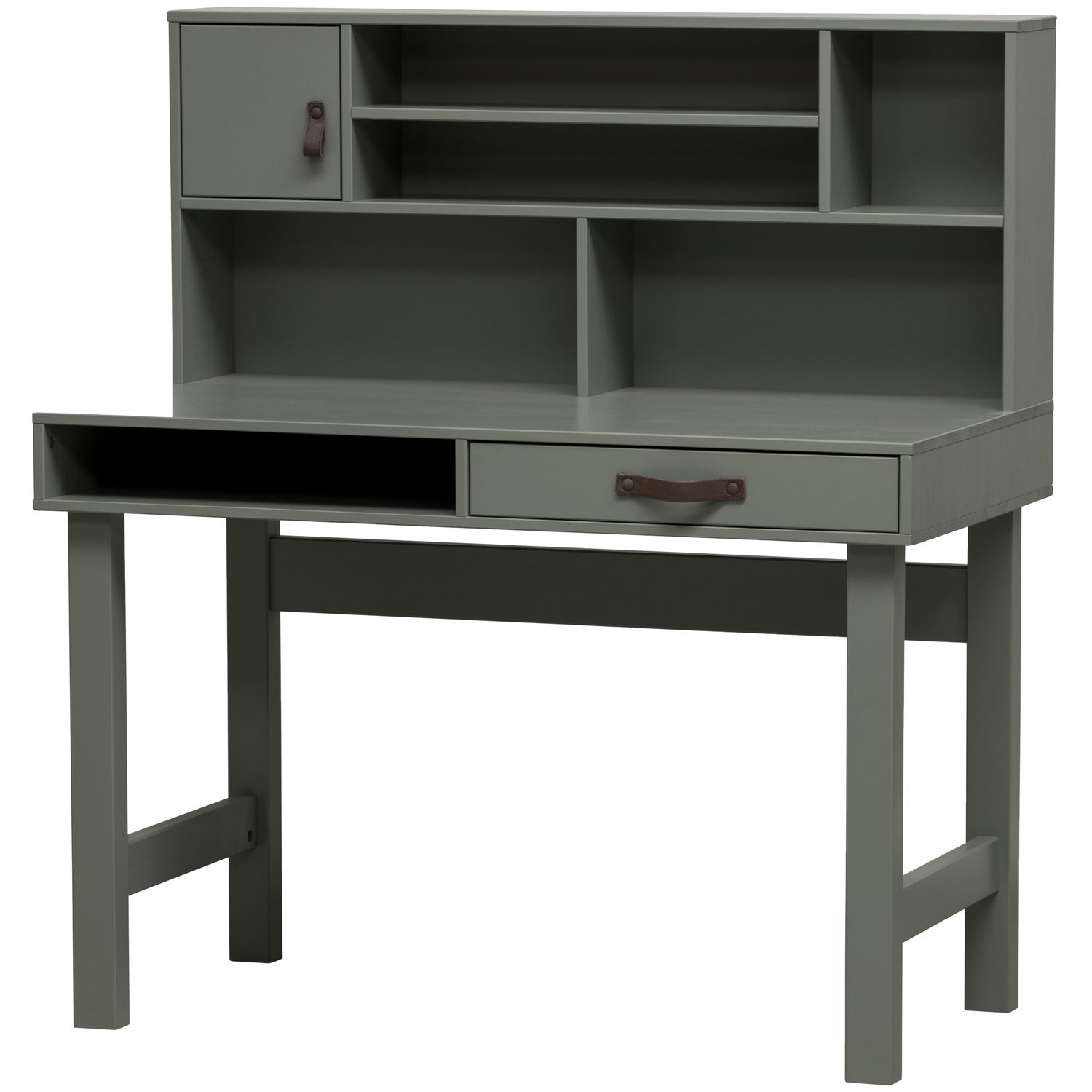 Schreibtisch STAGE grau-grün