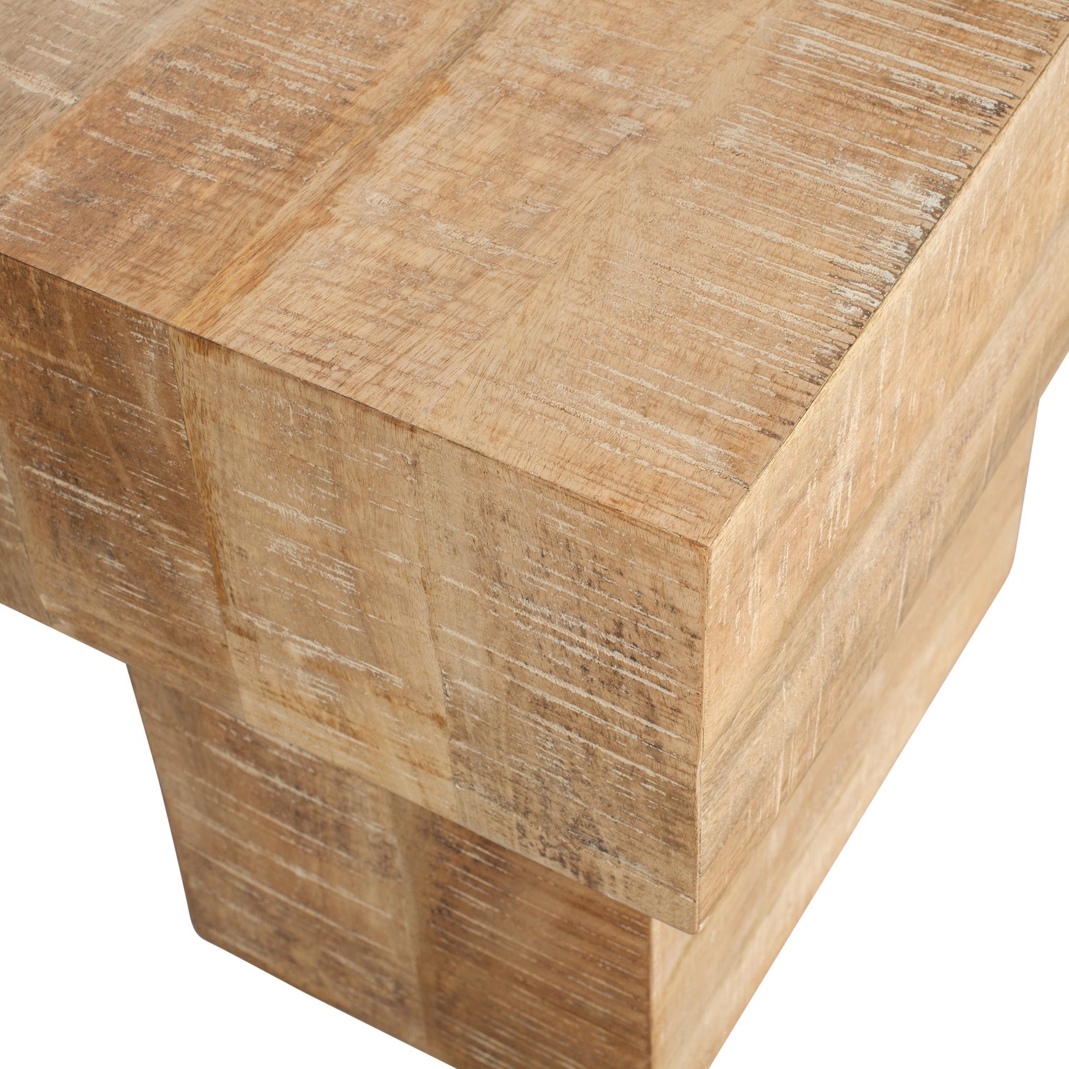 Couchtisch Balk und Mango Holz