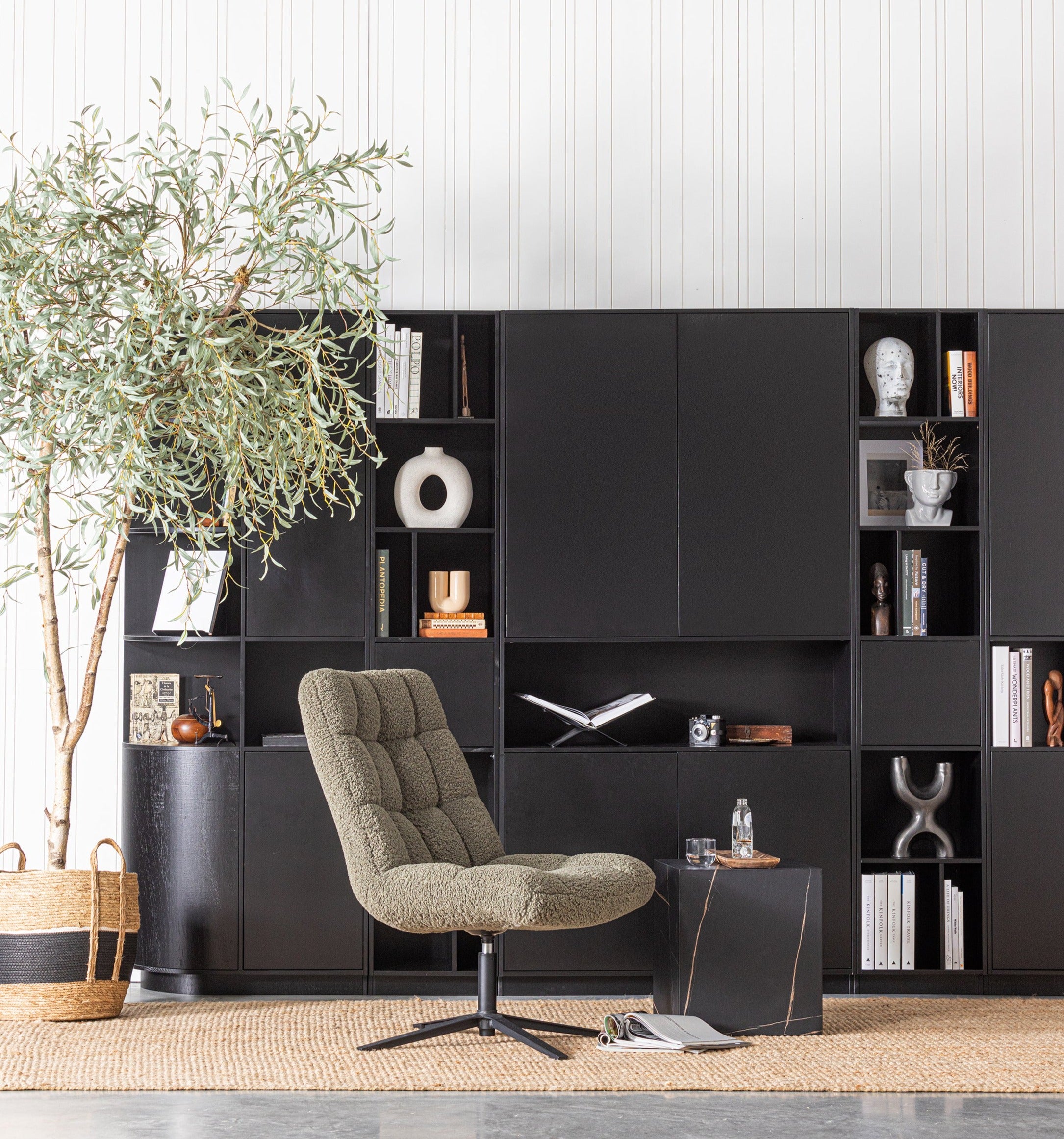 Fotel obrotowy JOB zielony Woood Eye on Design
