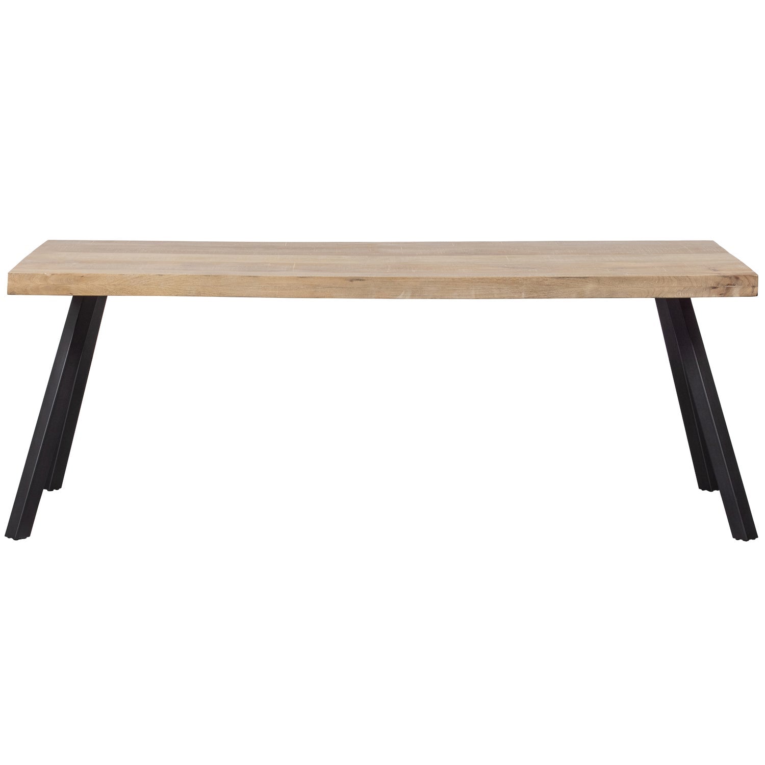 Rectangular Table TABLO Mango Wood with V-Shaped Base