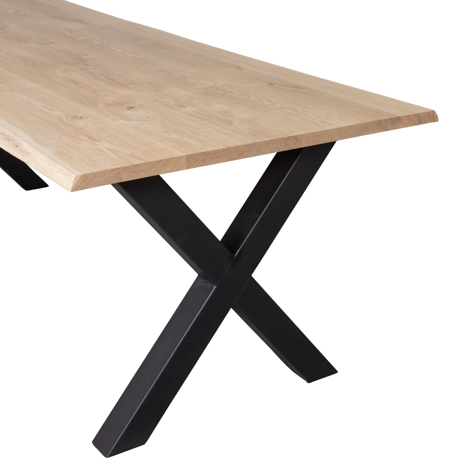 Tisch TABLO TREE mit X-förmigen Beinen