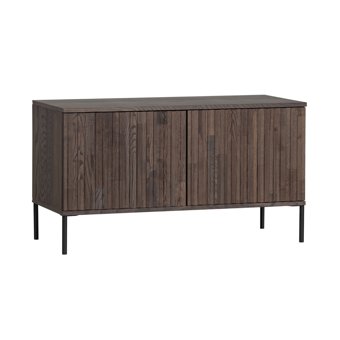 RTV-Sideboard NEW GRAVURE dunkelbraun Eschenfurnier