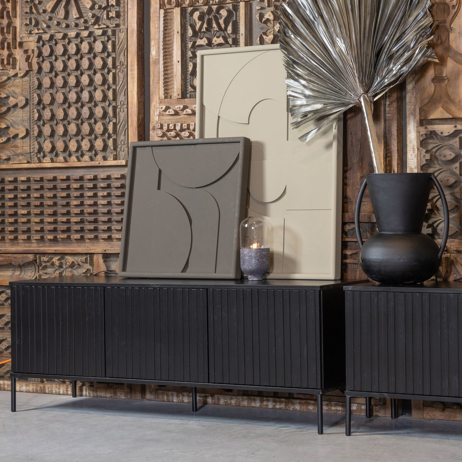 NEW GRAVURE TV Cabinet black
