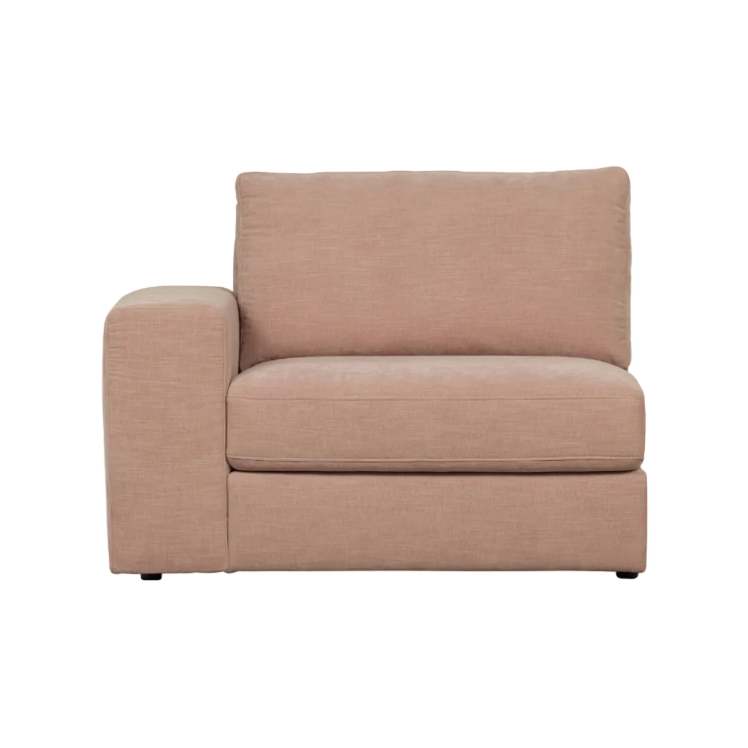 Sofa FAMILY - left-side end module pink
