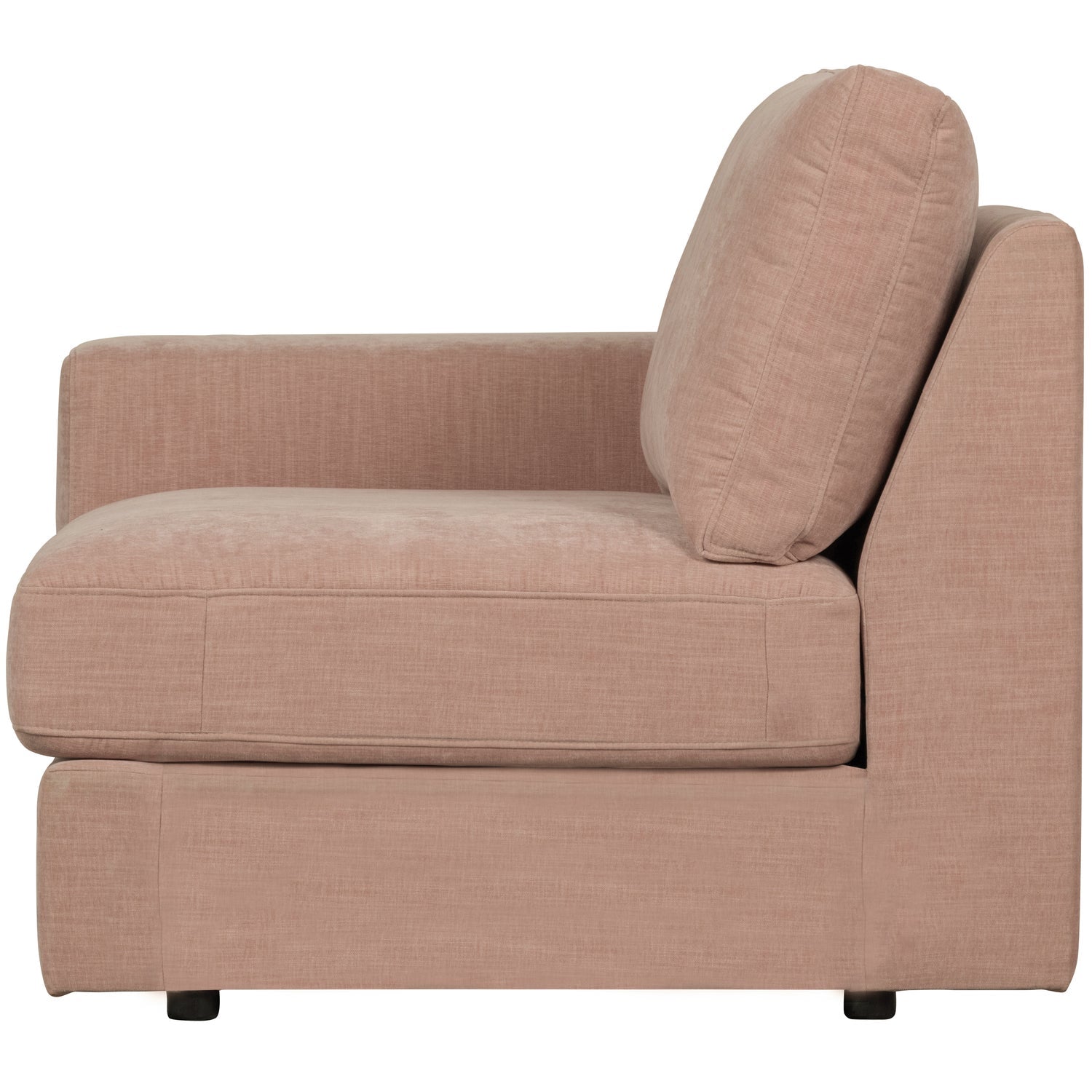 Sofa FAMILY - left-side end module pink