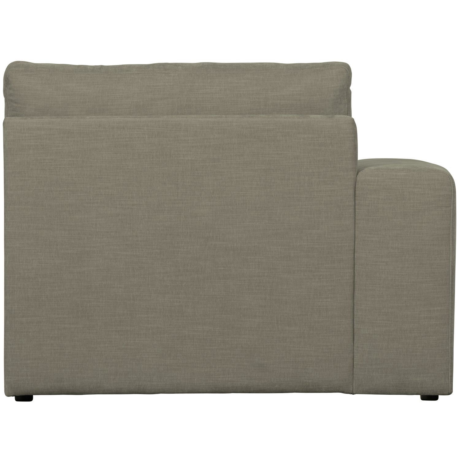 Sofa FAMILY - Endmodul links warmes Grau