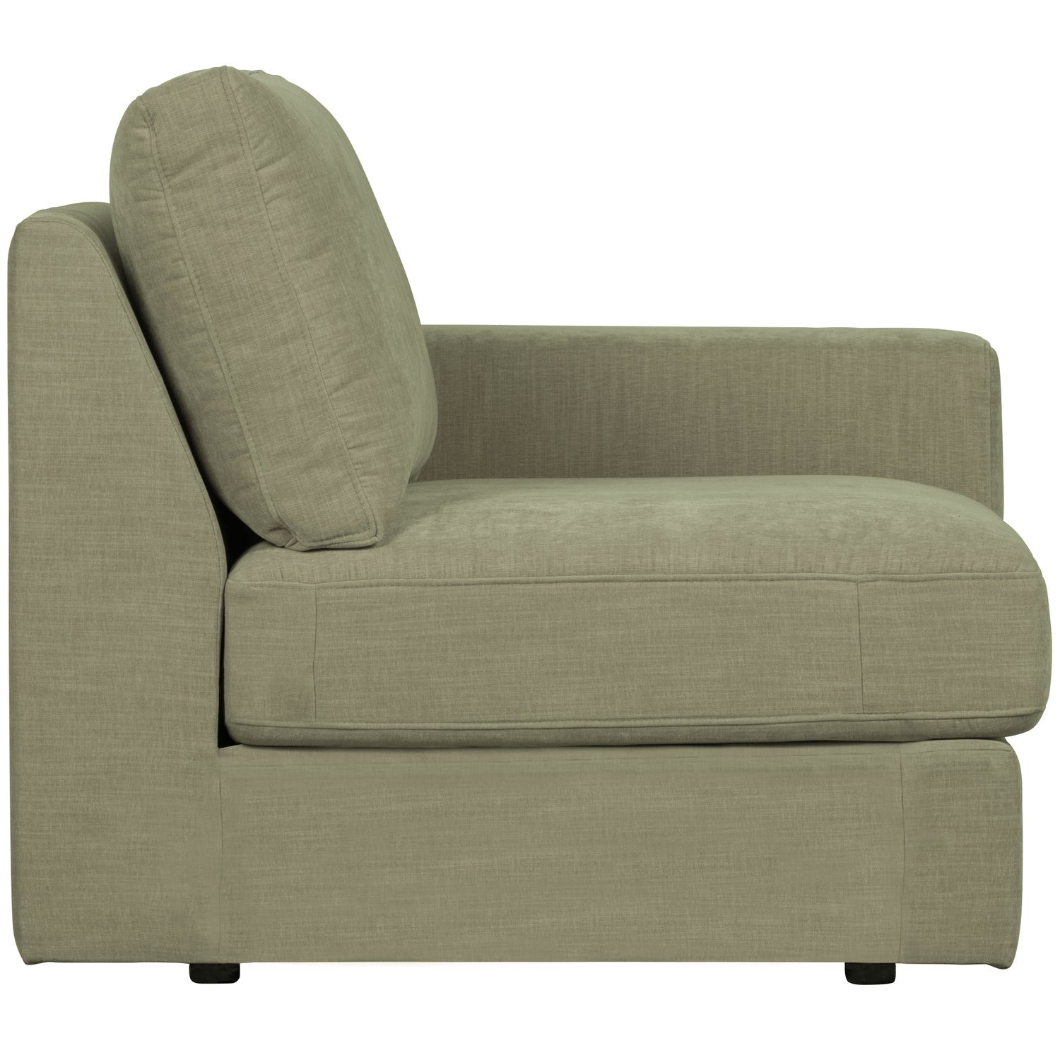 Sofa FAMILY - rechter Endmodul grün