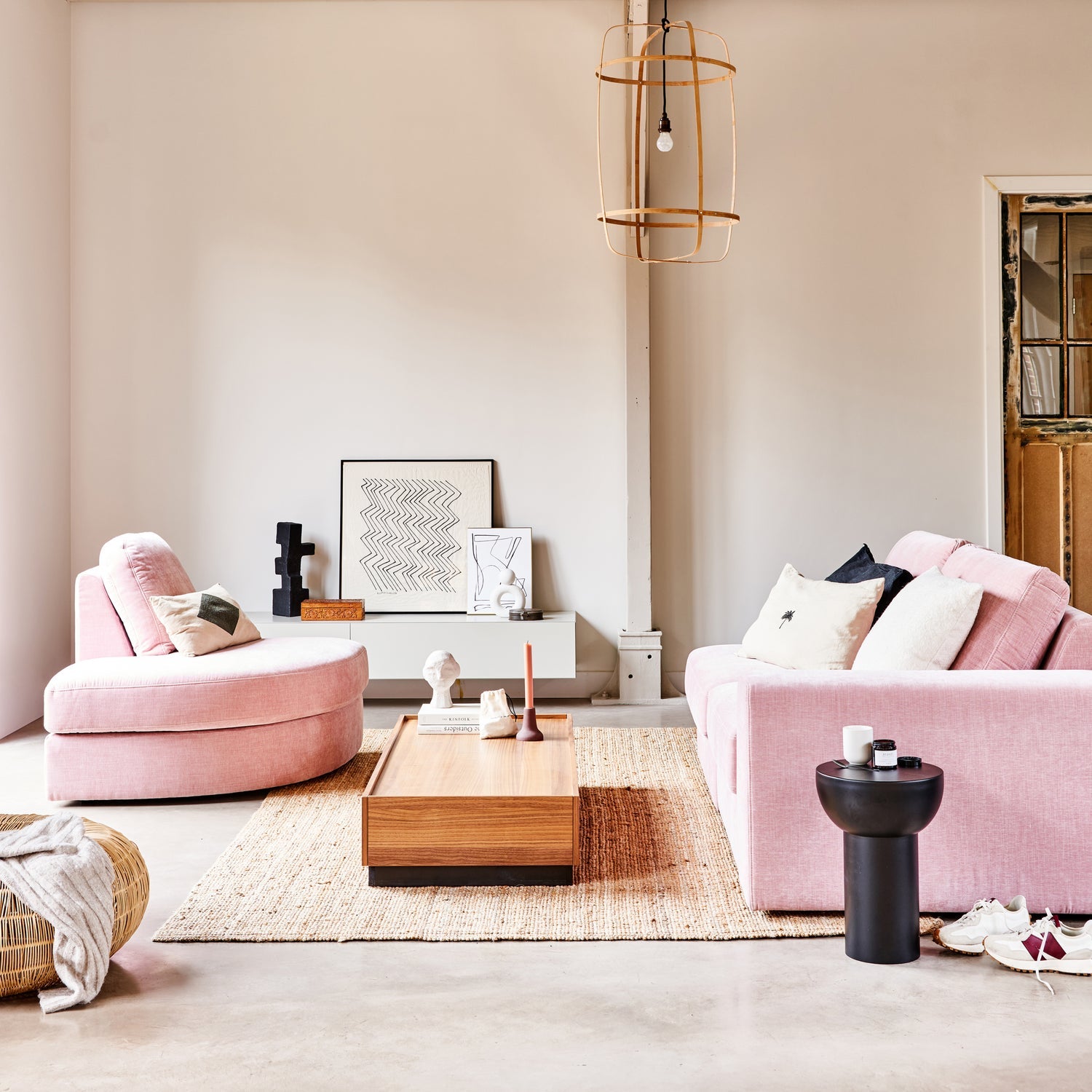 Family Armchair / Module Pink