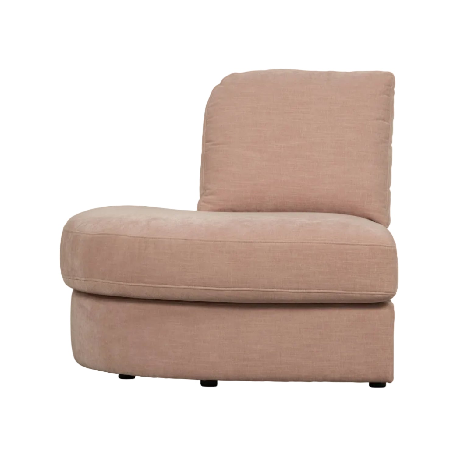 Sofa FAMILY - open left-side module pink