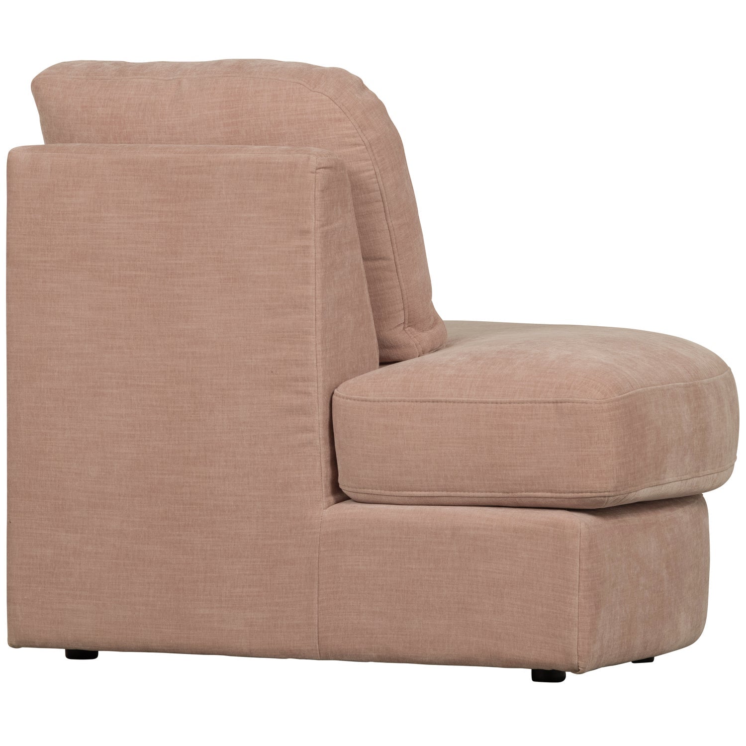 Sofa FAMILY - open left-side module pink
