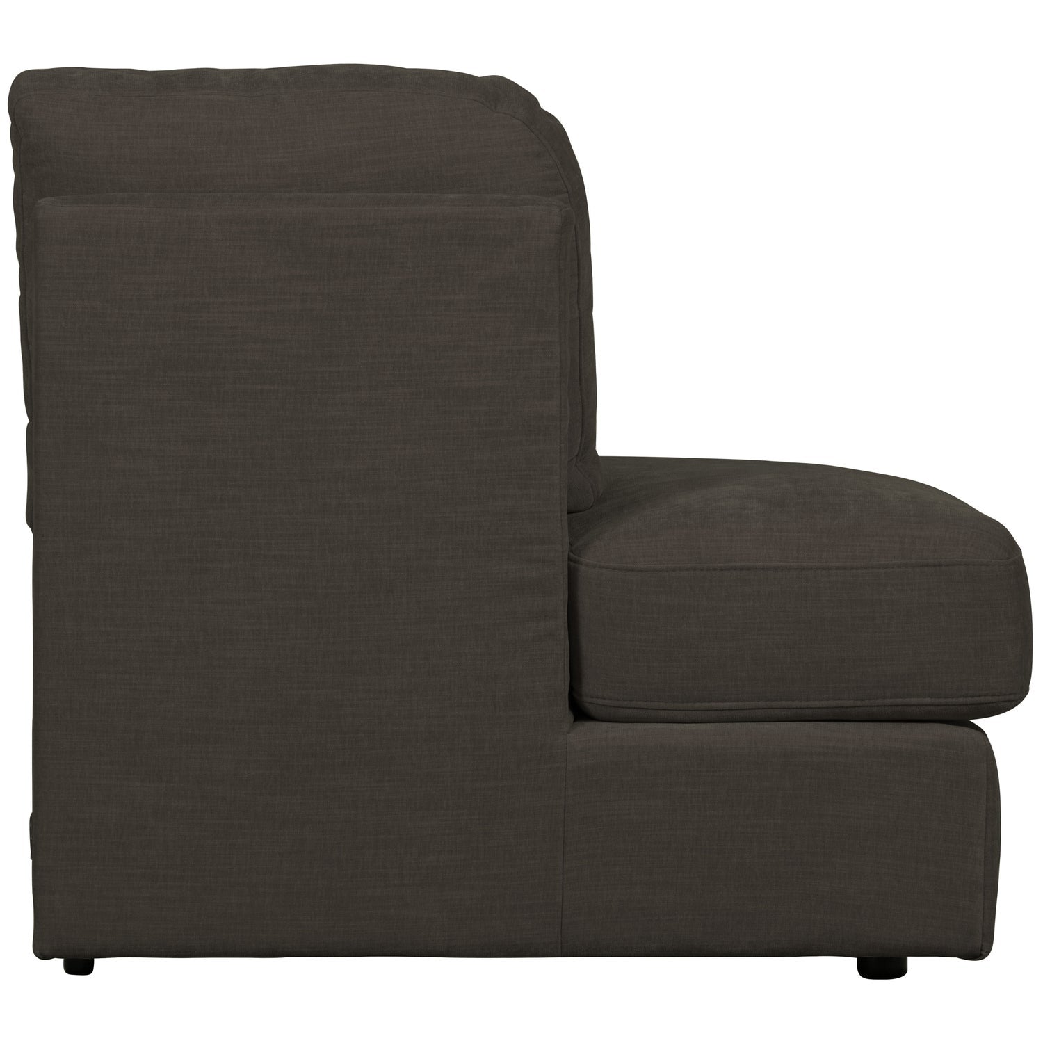Sofa FAMILY - offenes Modul linksseitig in Anthrazit