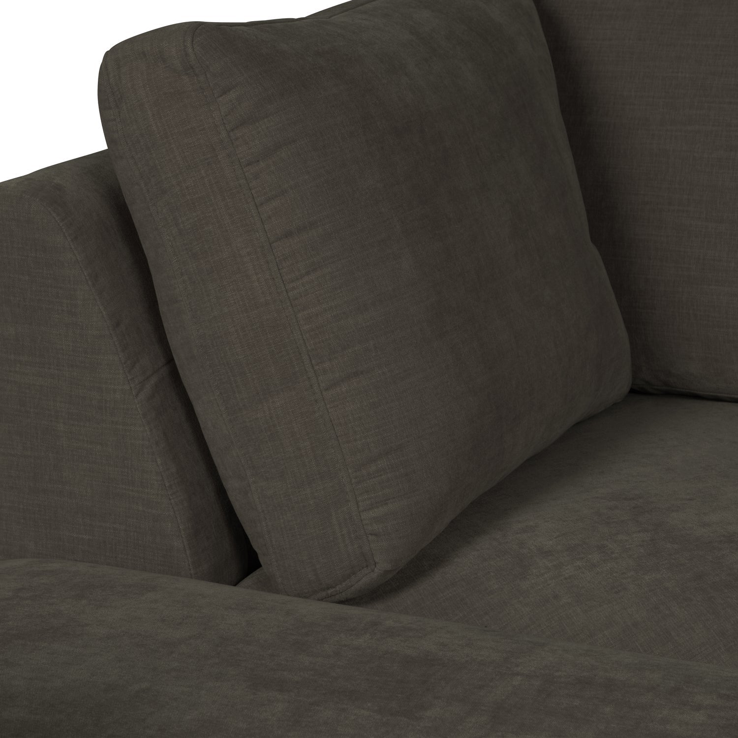 Sofa FAMILY - Eckmodul in Anthrazit