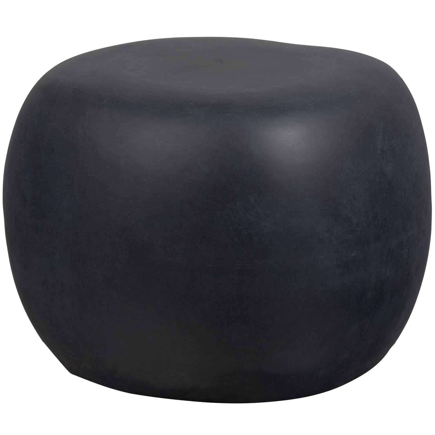 Black Outdoor Side Table PEBBLE