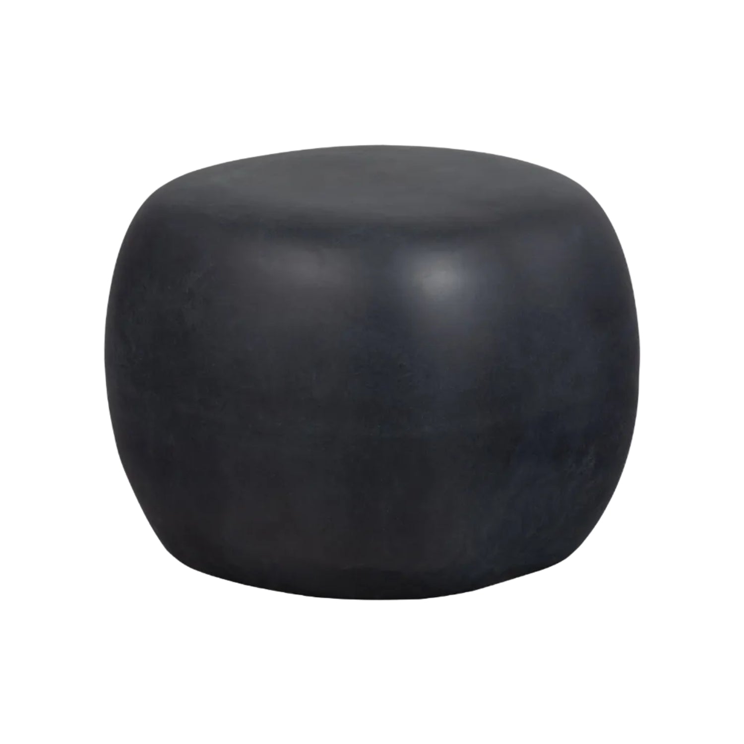 Black Outdoor Side Table PEBBLE