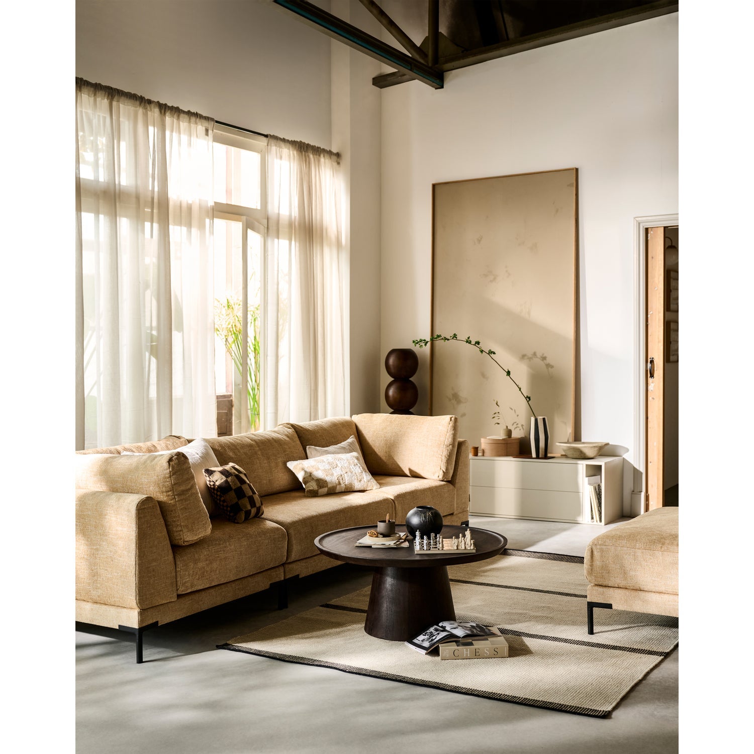 COFFEE A GOGO Mango Wood Coffee Table