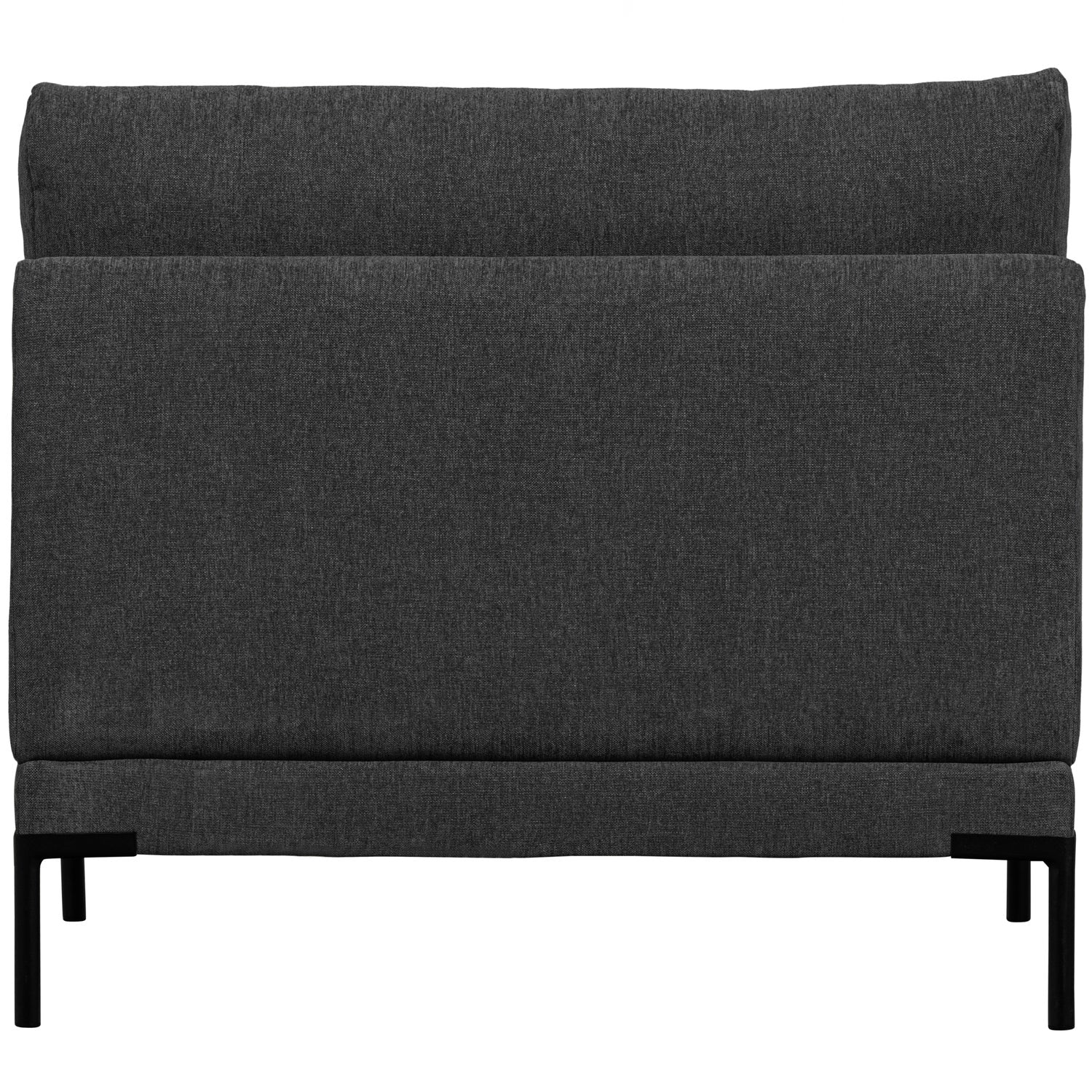Armchair / COUPLE module in anthracite