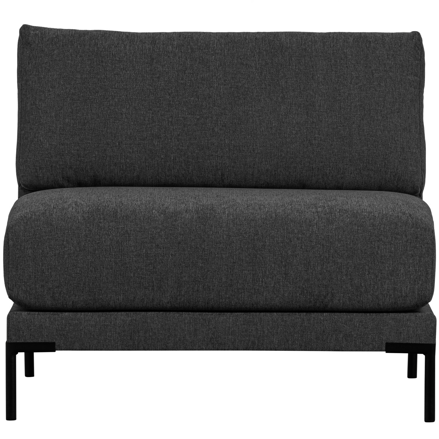 Armchair / COUPLE module in anthracite