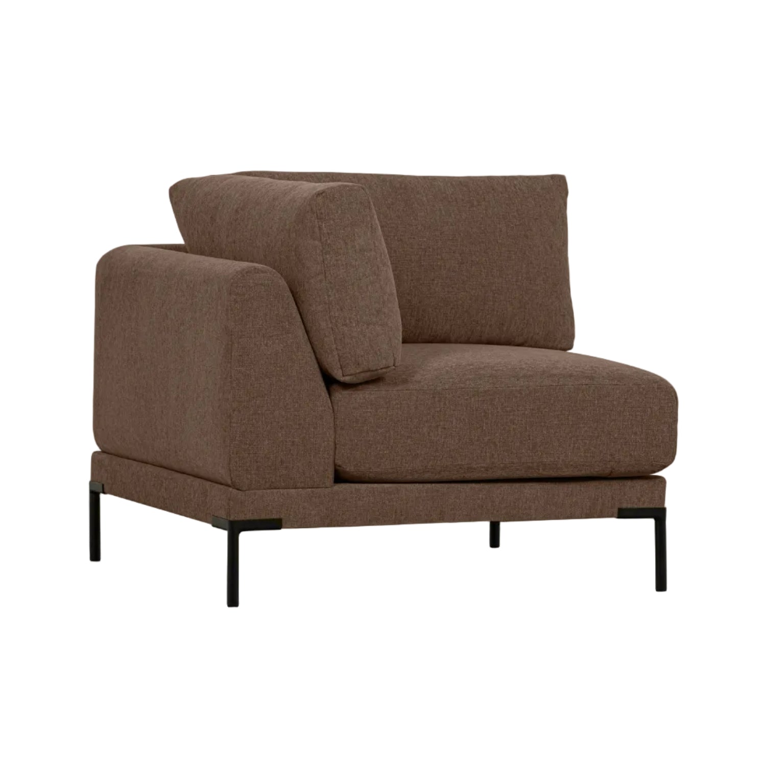 Sofa COUPLE - chocolate corner module
