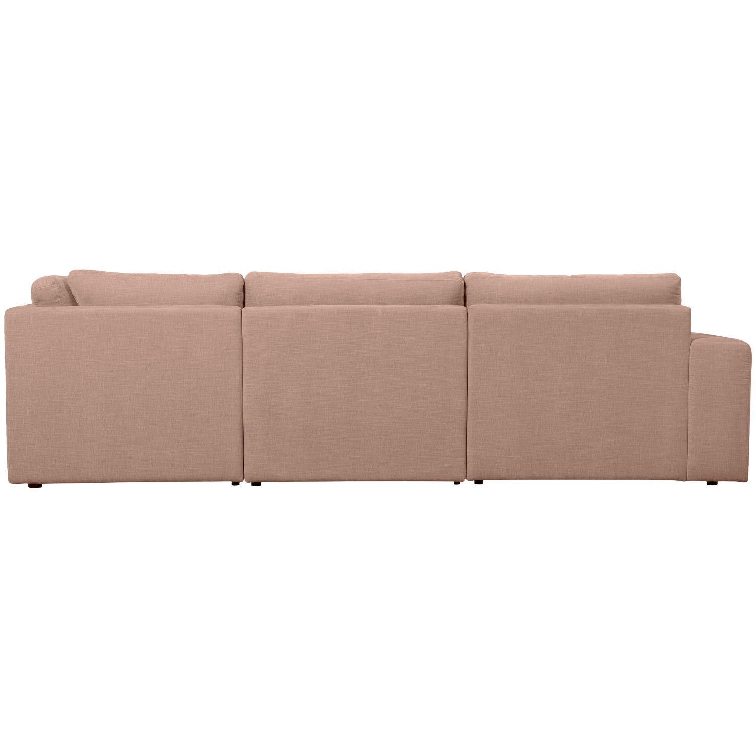 Right-facing FAMILY corner sofa in pink