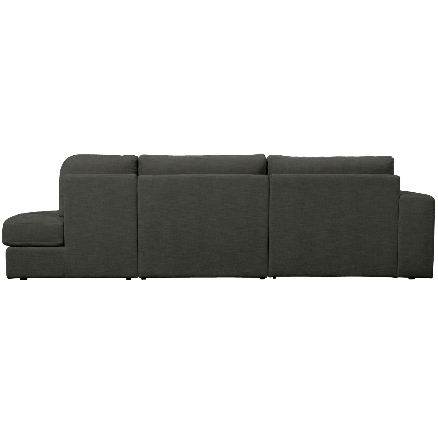 Right-facing open sofa FAMILY in anthracite