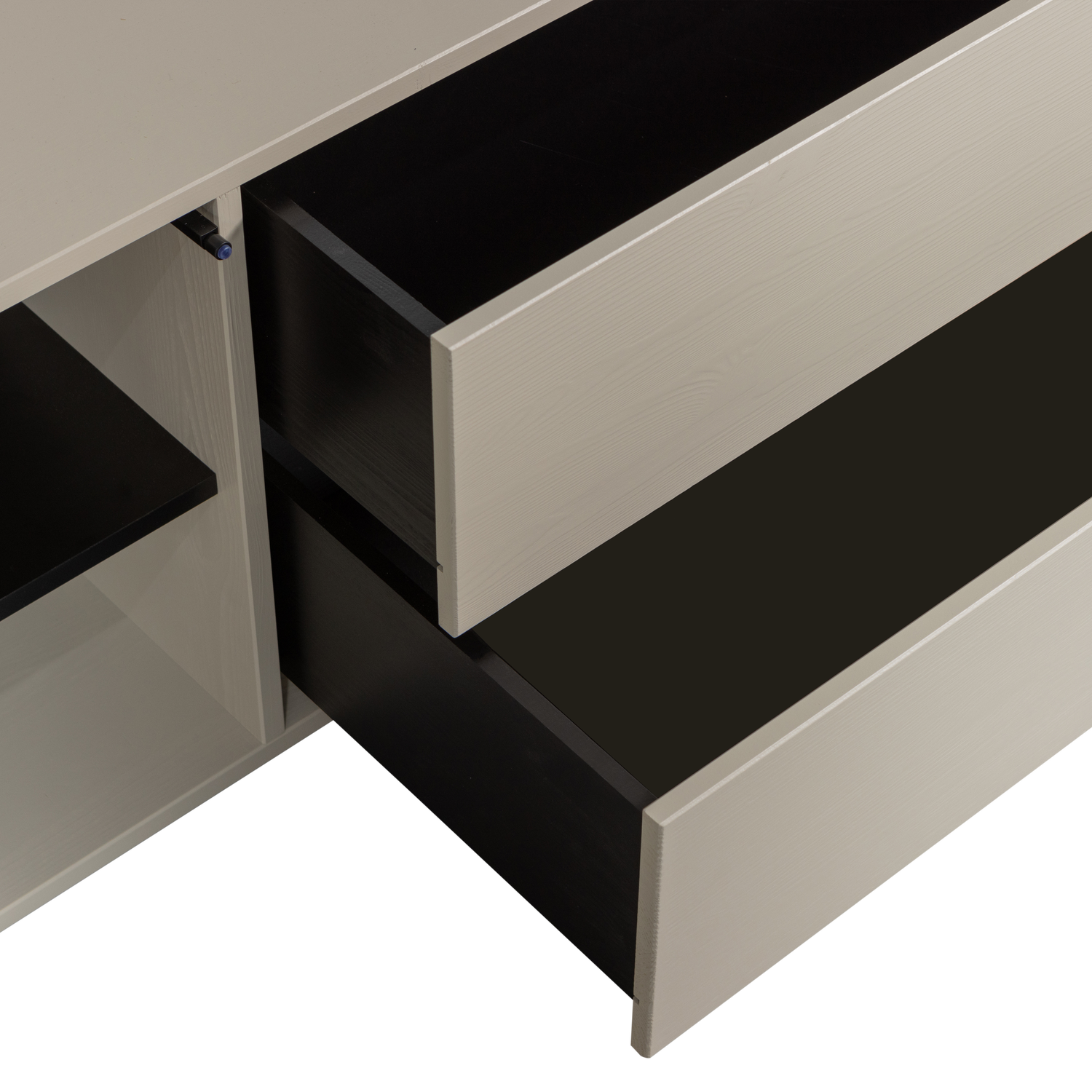 SETTLE TV Cabinet in Gray Beige