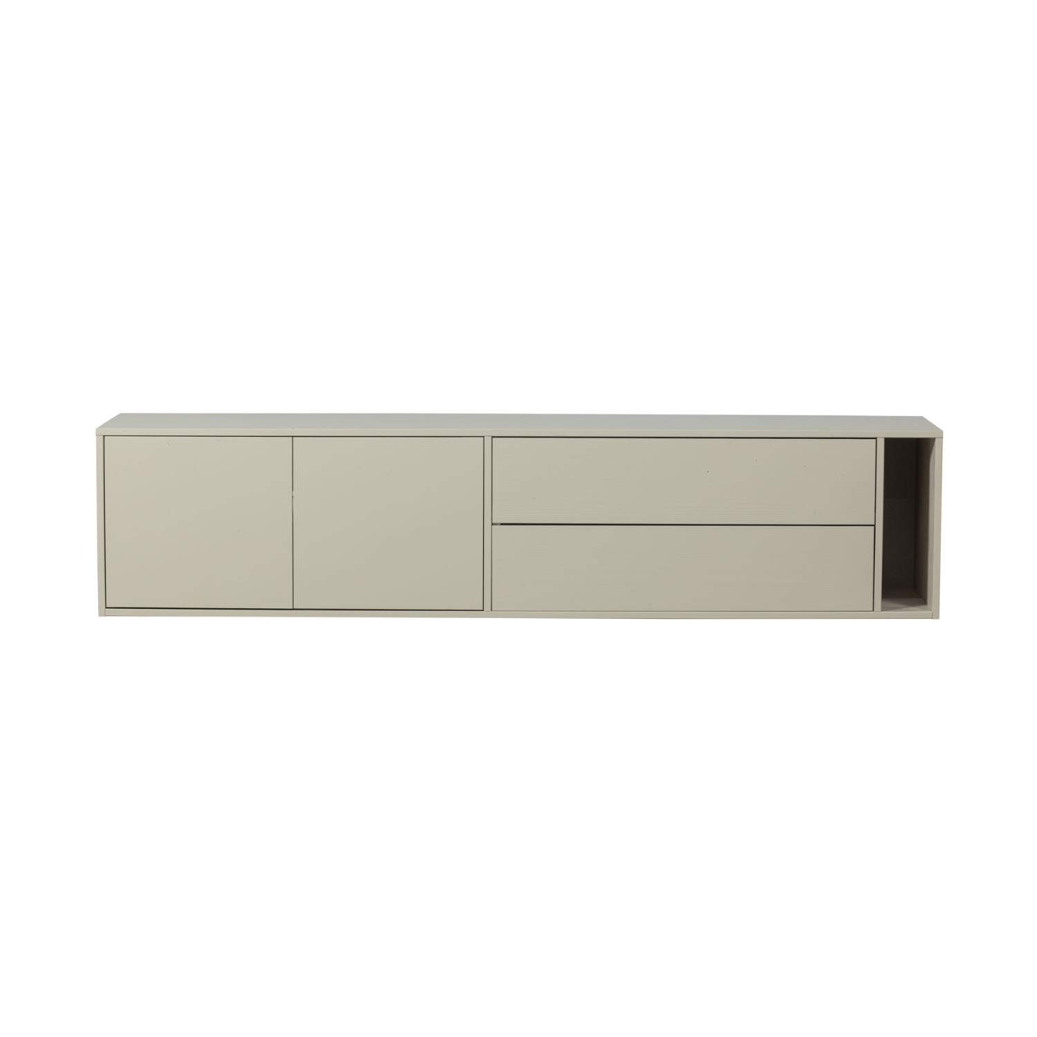 SETTLE TV Cabinet in Gray Beige