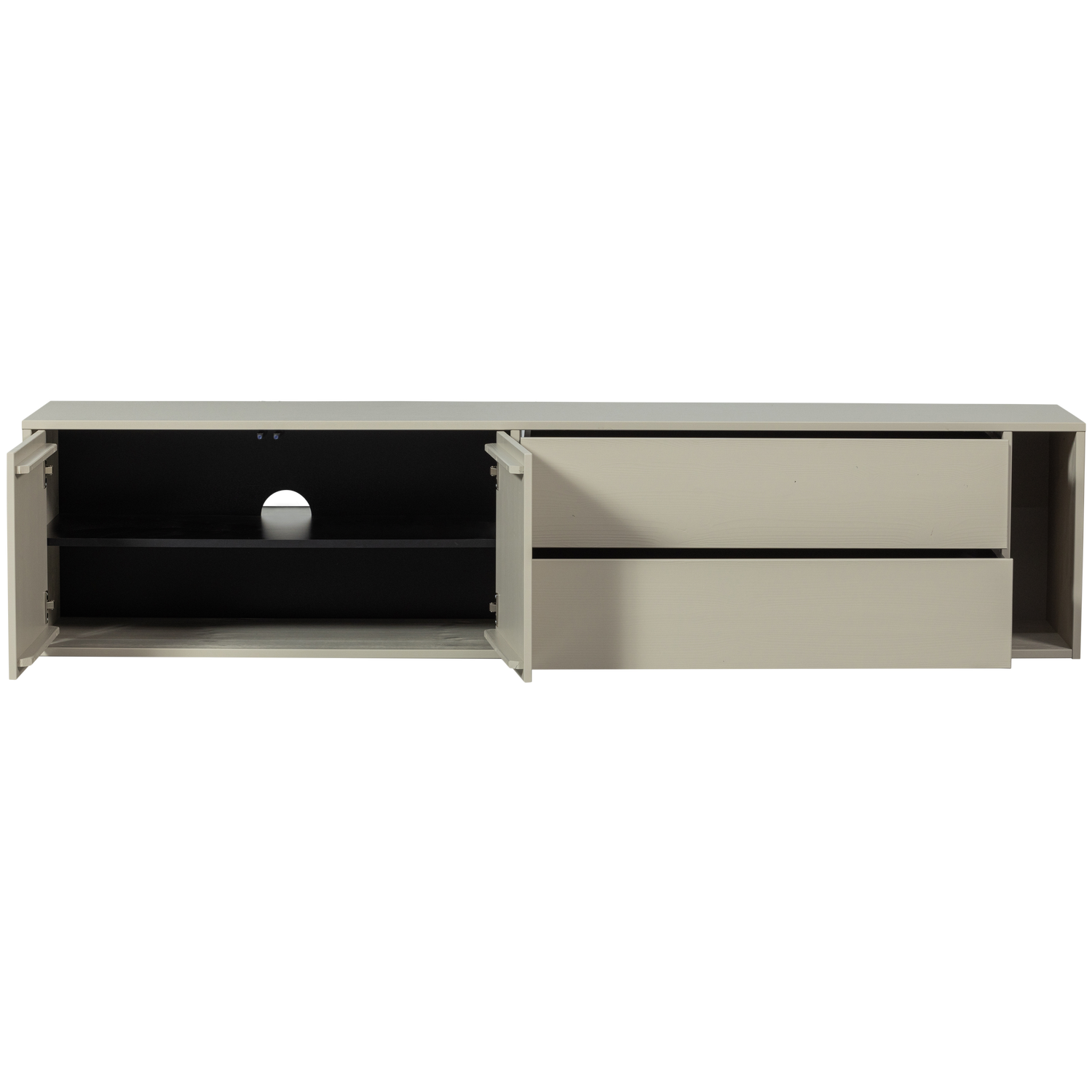 SETTLE TV Cabinet in Gray Beige