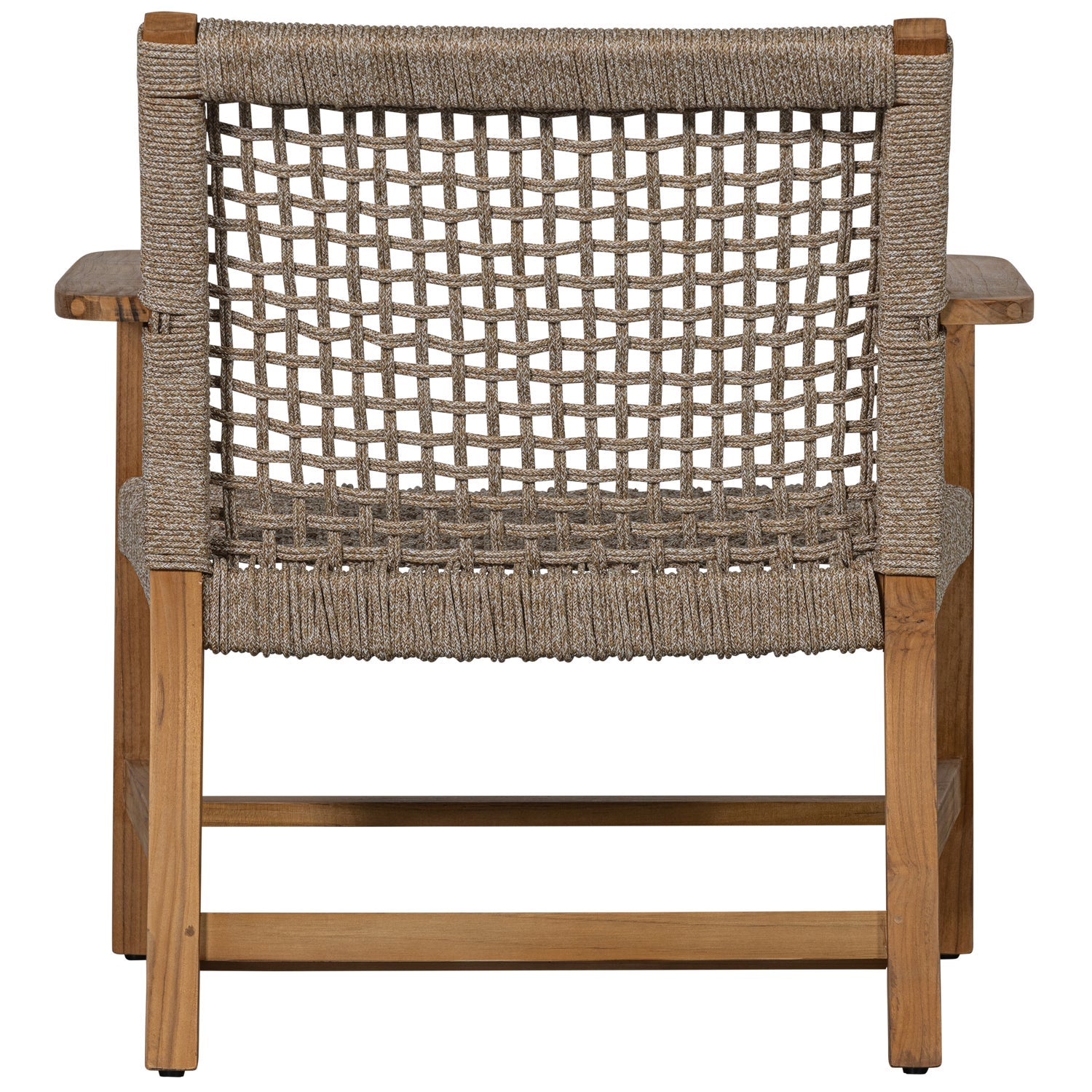 Garden armchair cooper wood