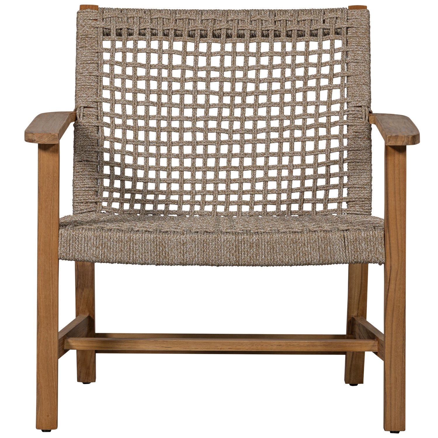 Garden armchair cooper wood