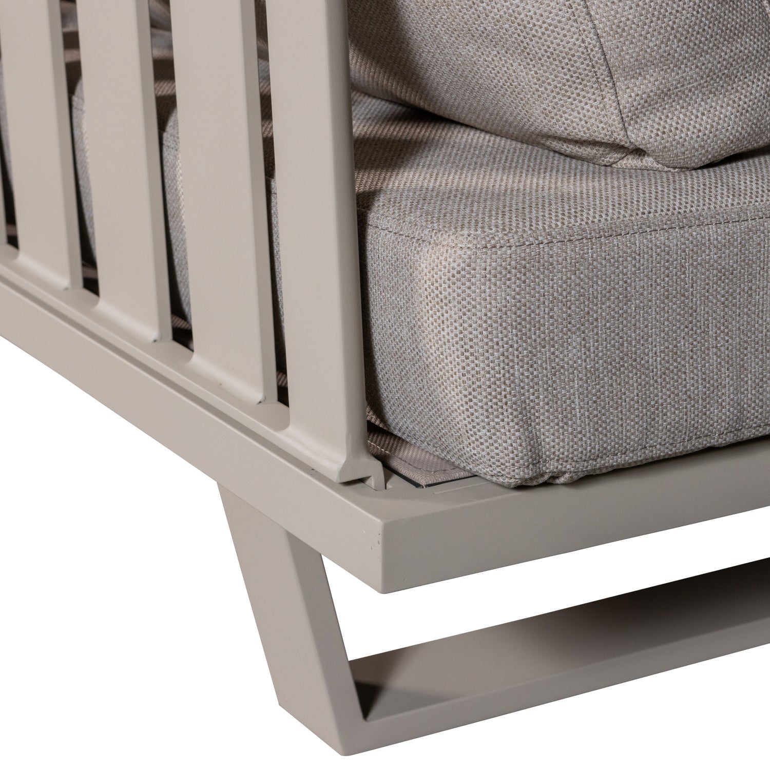 3-Seater Garden Sofa BEAR Sand Gray