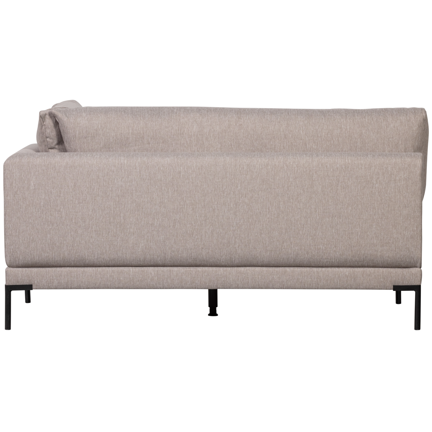 Left-sided chaise longue COUPLE DINING BENCH beige