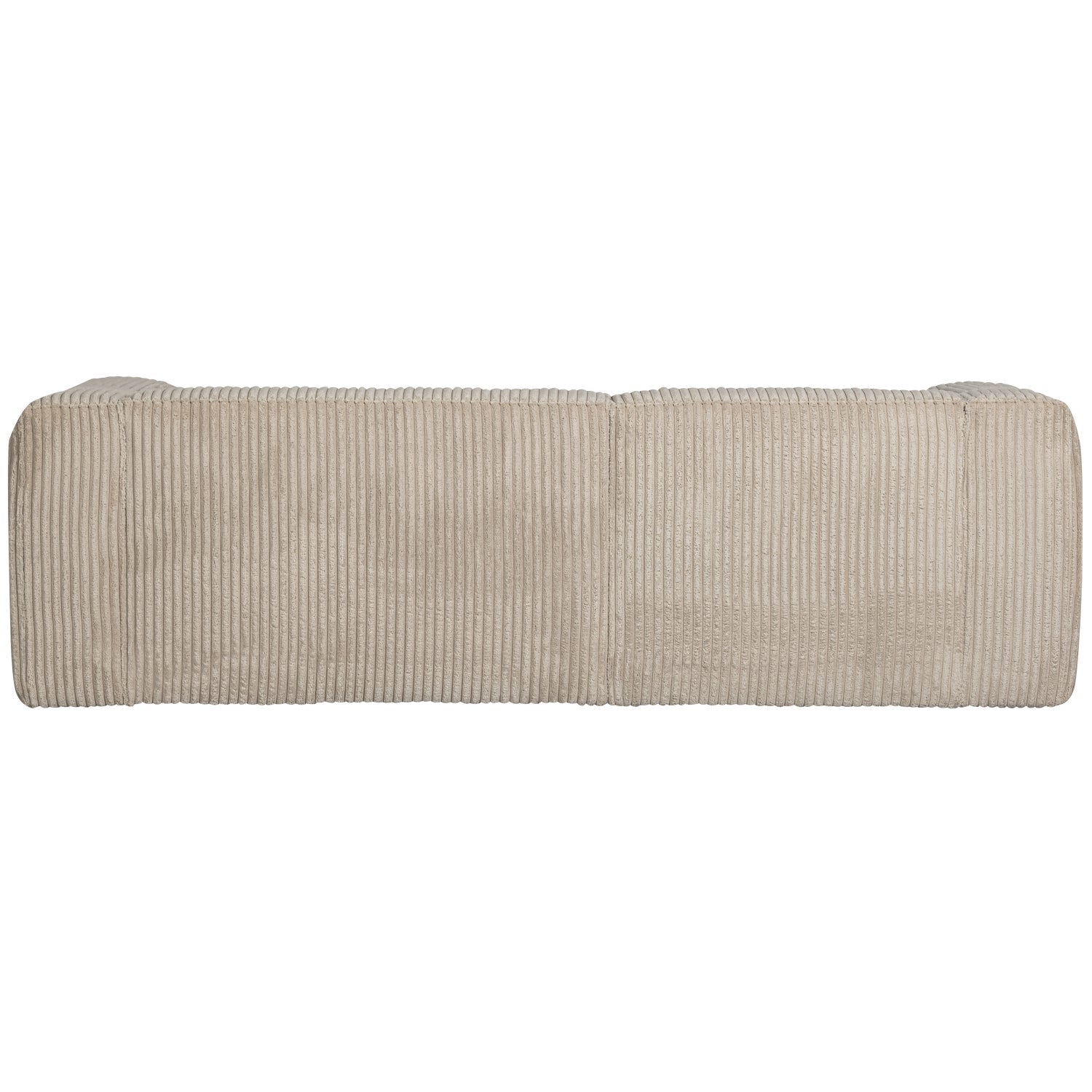 Left -handed corner Bean beige corduroy
