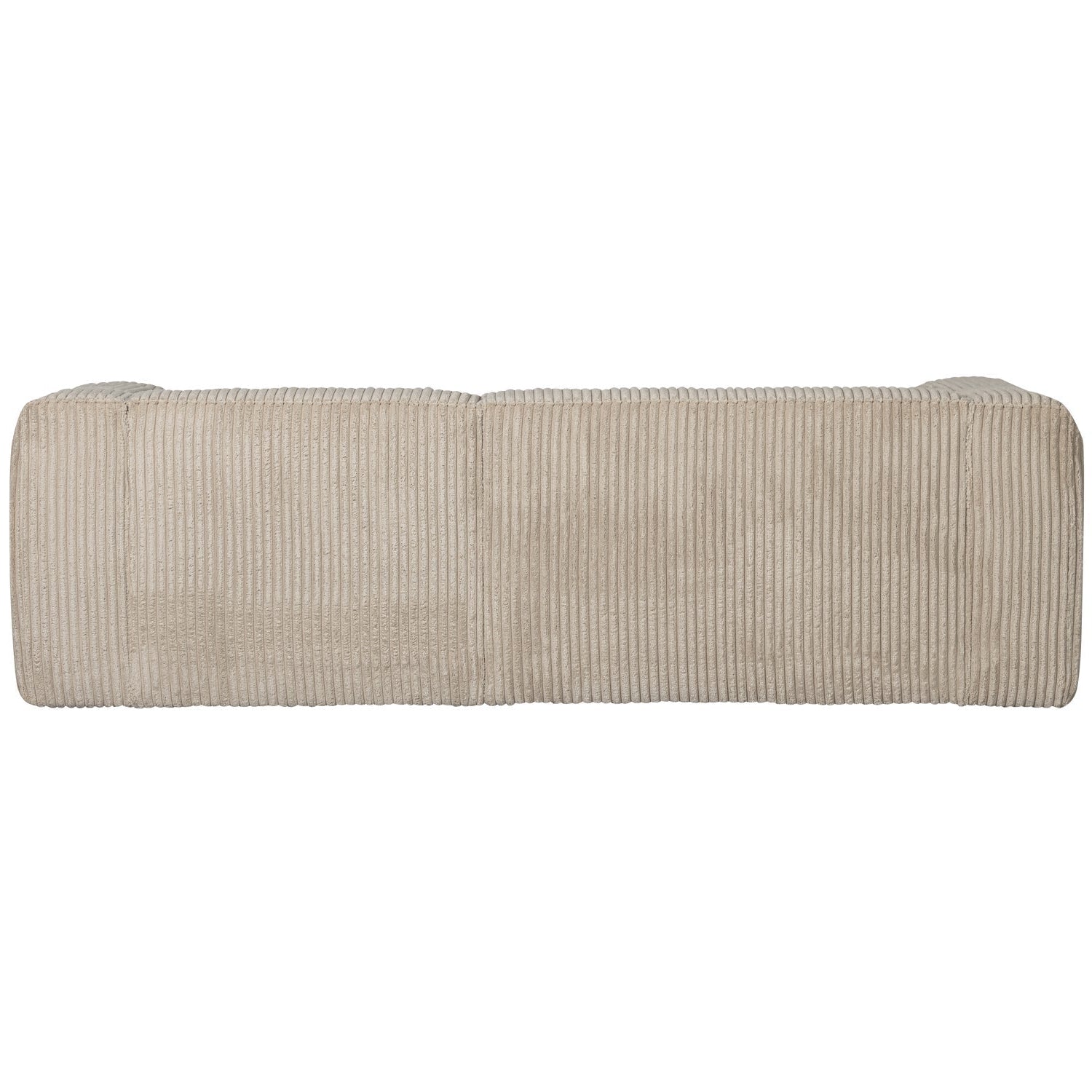RECHTEN -SANDEL Eckbean Beige Corduroy